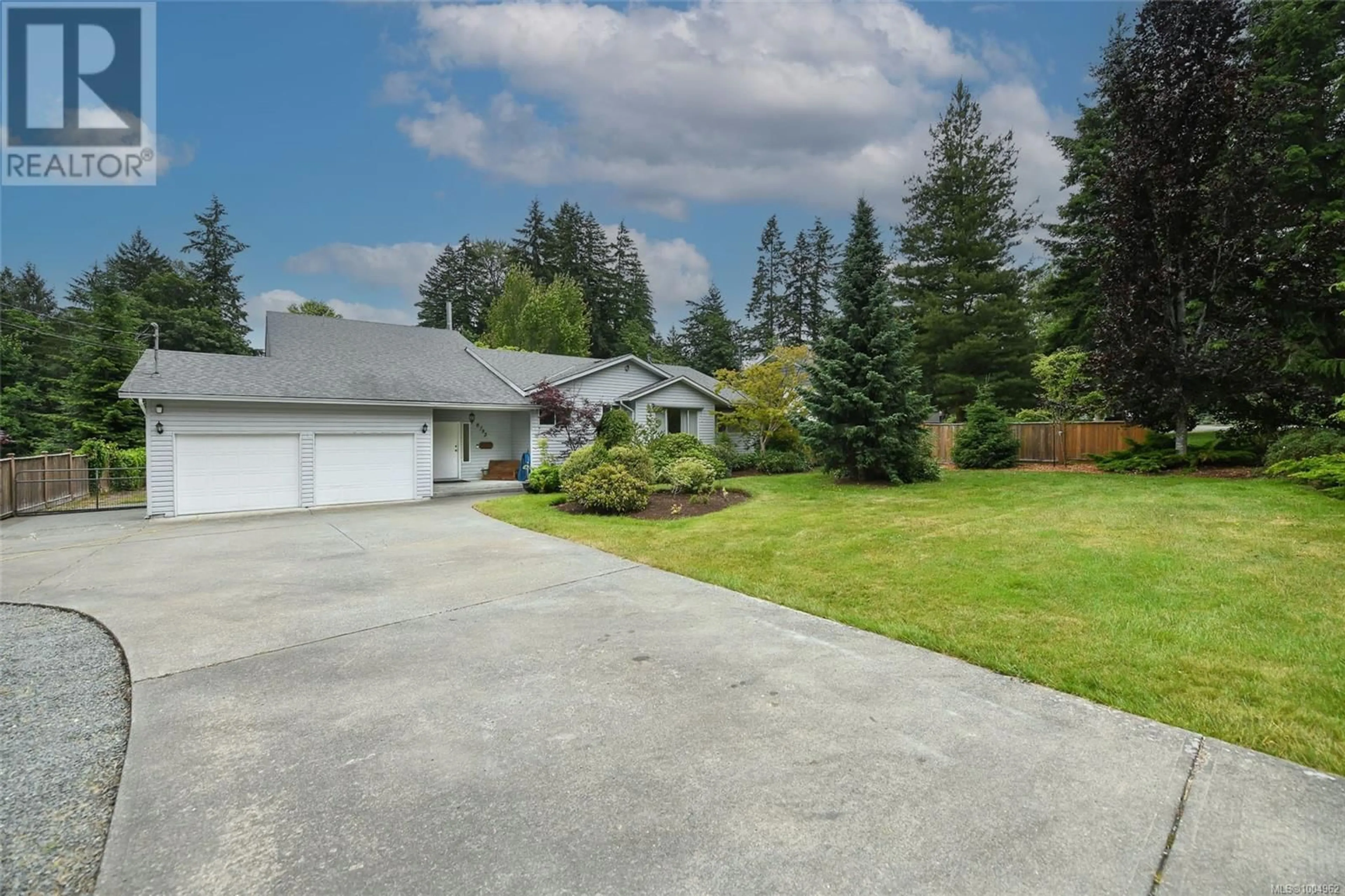 A pic from outside/outdoor area/front of a property/back of a property/a pic from drone, unknown for 8732 PAULSEN ROAD, Black Creek British Columbia V9J1J8