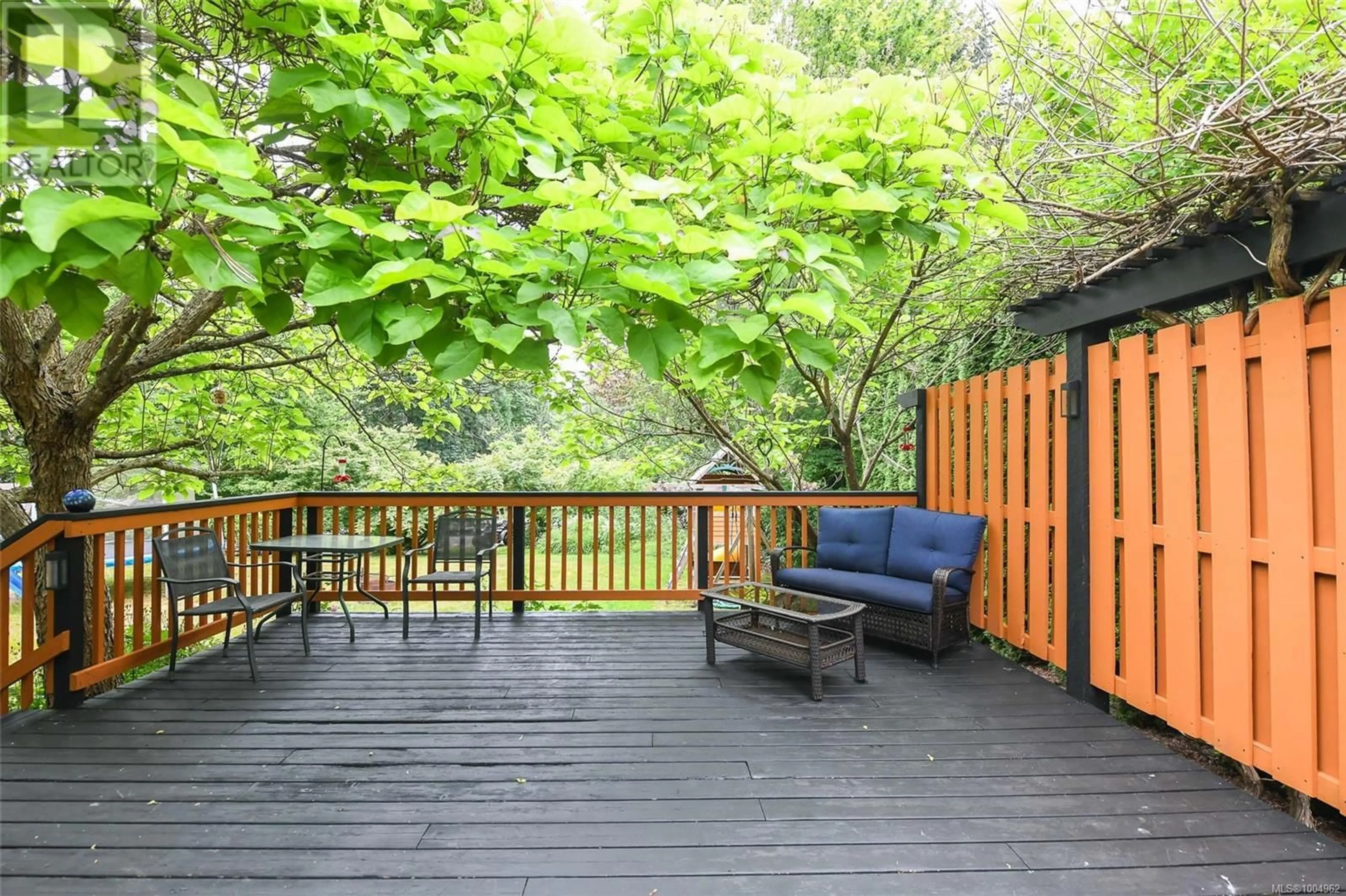 Patio, forest/trees view for 8732 PAULSEN ROAD, Black Creek British Columbia V9J1J8