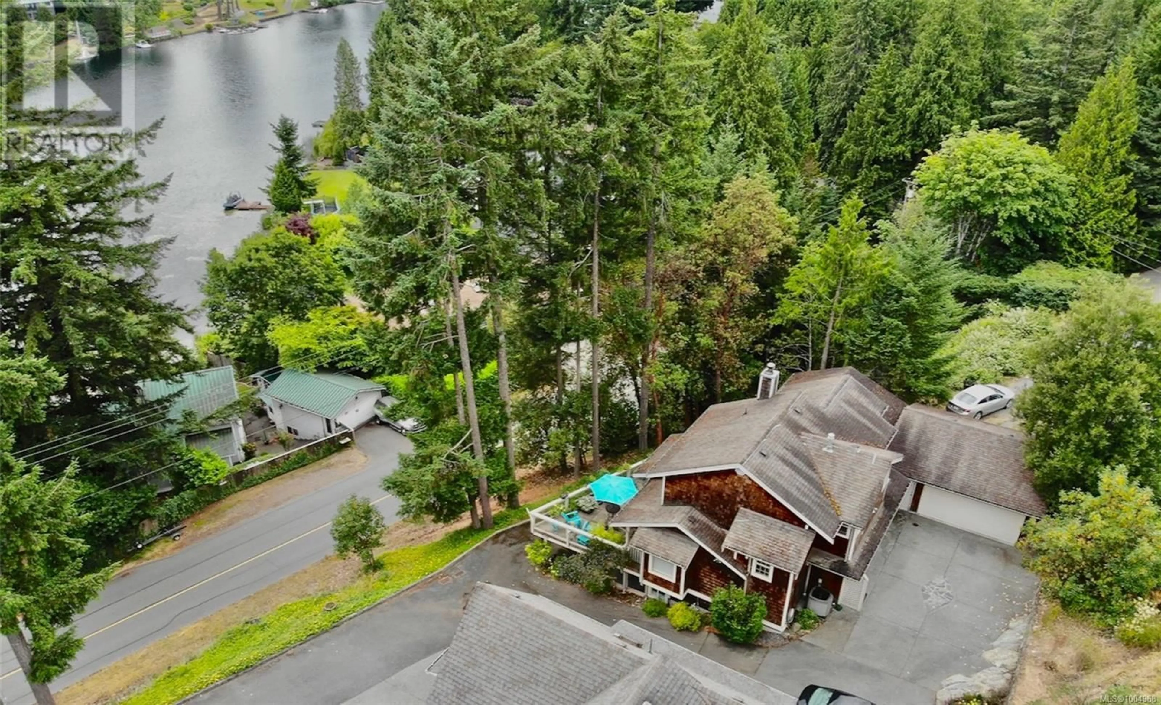A pic from outside/outdoor area/front of a property/back of a property/a pic from drone, unknown for 3450 ROSS ROAD, Nanaimo British Columbia V9T2S5