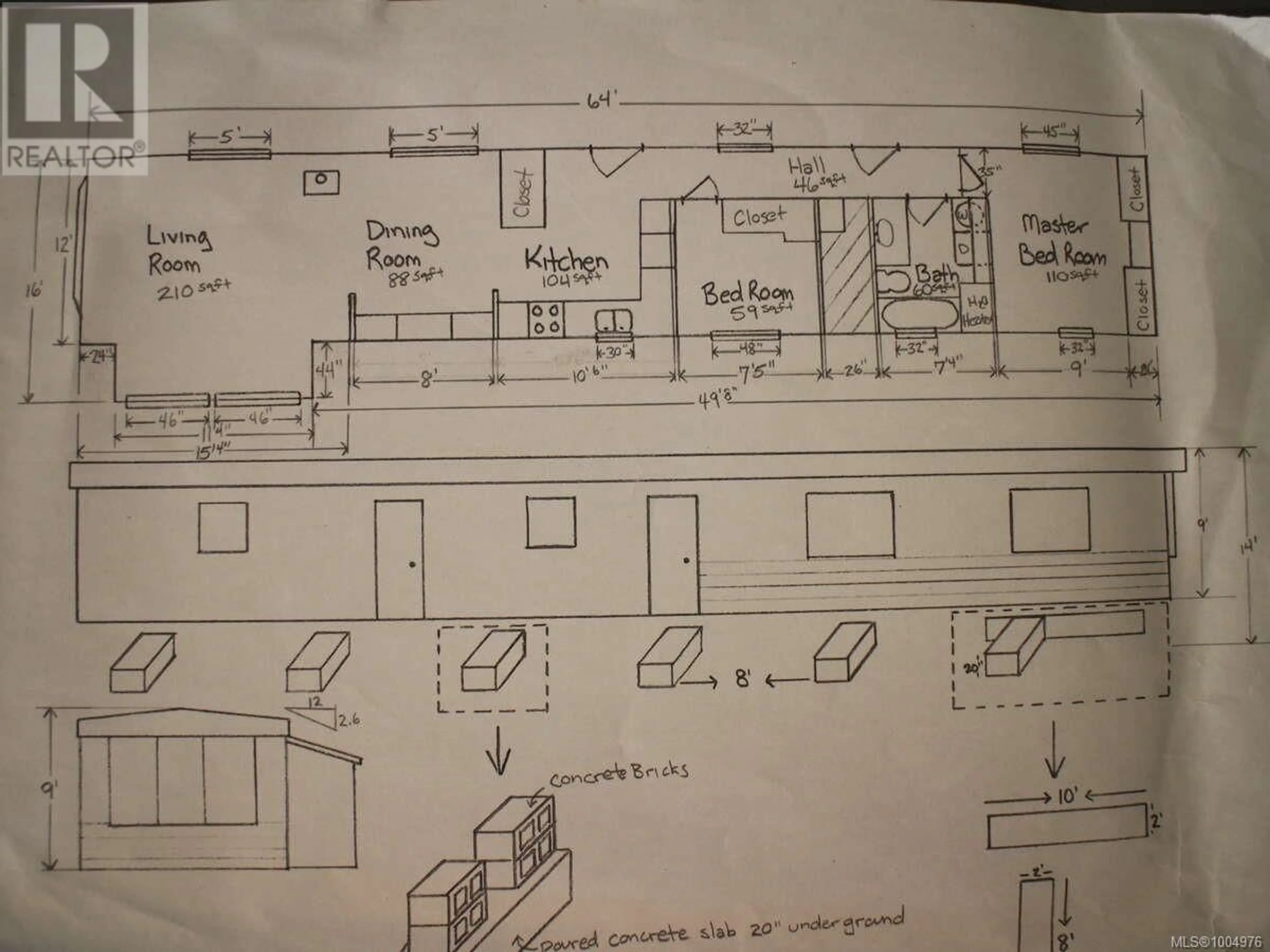 Floor plan for 2620 GUNWHALE ROAD, Pender Island British Columbia V0N2M2