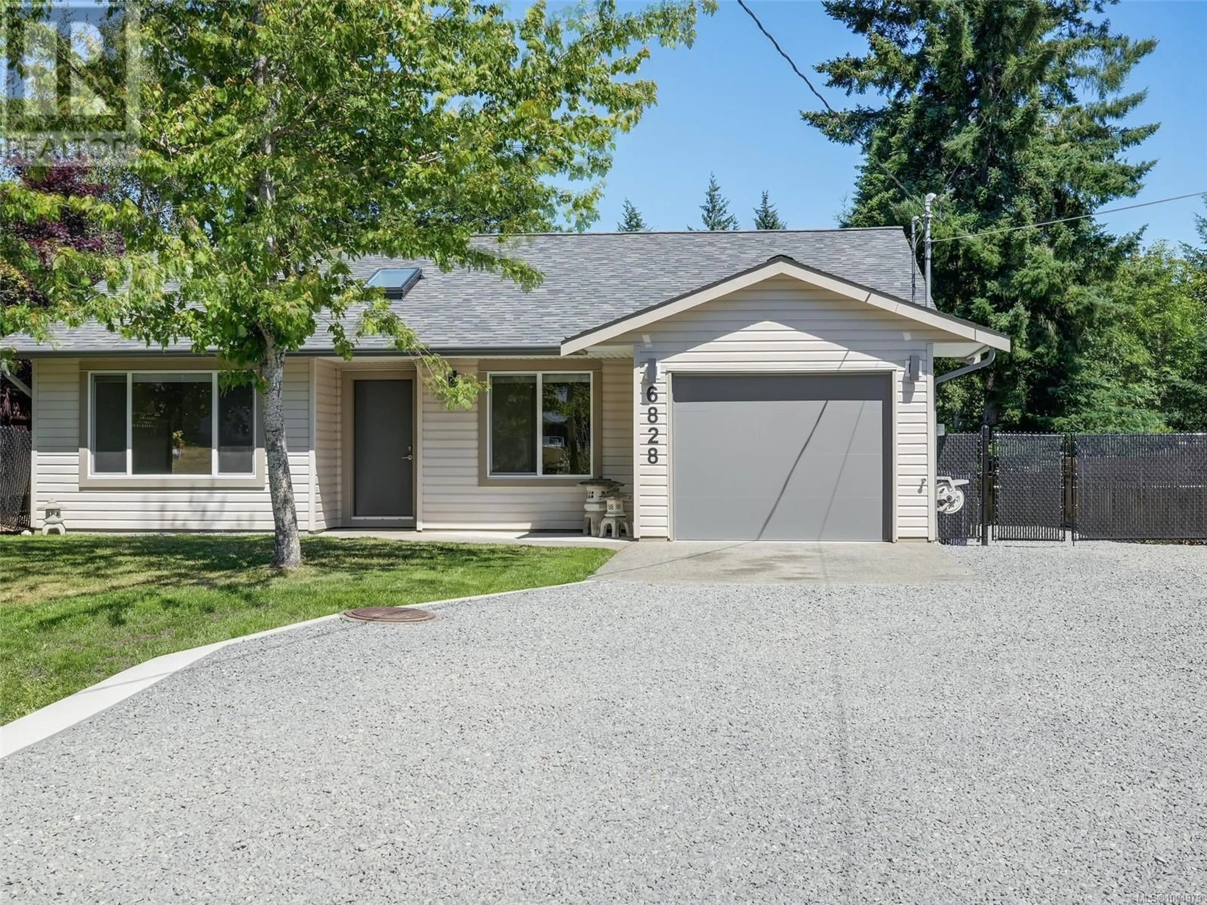 Home with vinyl exterior material, street for 6828 BLANCHARD ROAD, Sooke British Columbia V0S1N0