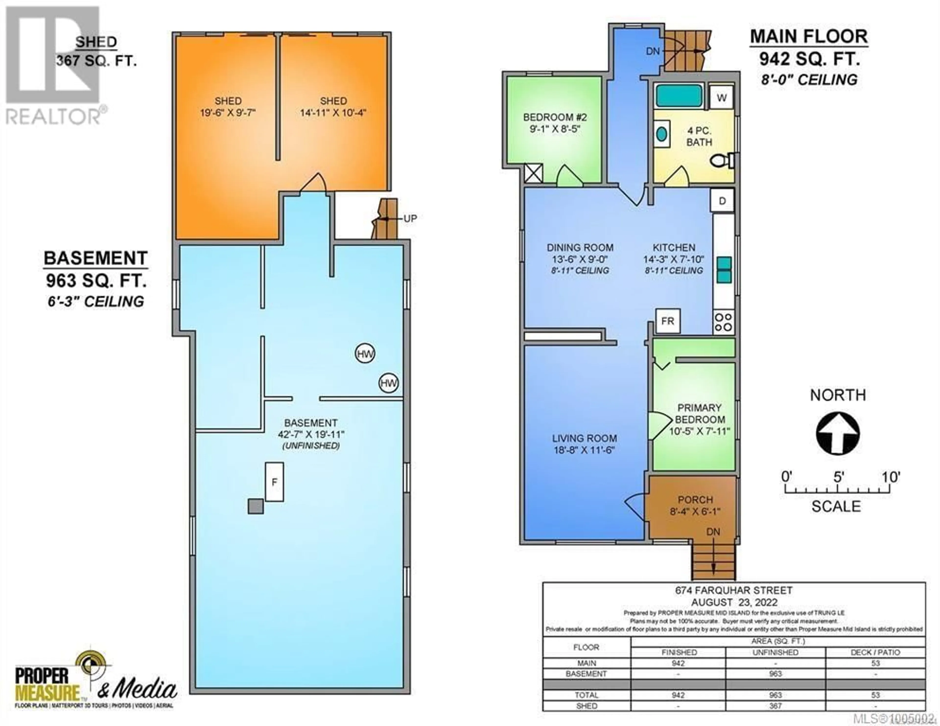 Floor plan for 674 FARQUHAR STREET, Nanaimo British Columbia V9R2E5