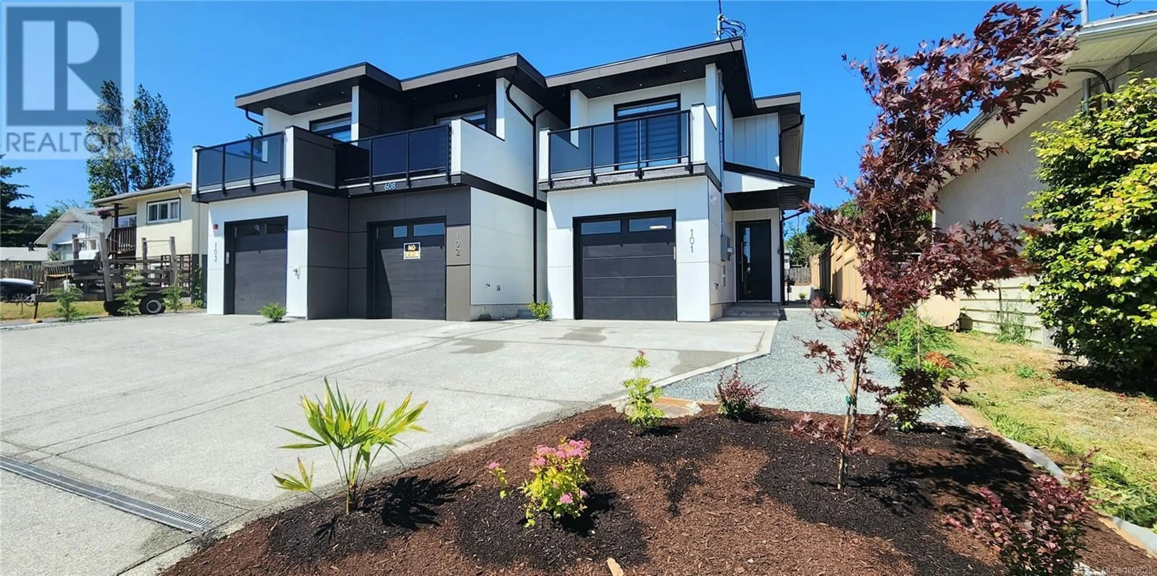 Home with brick exterior material, street for 103 - 608 SANDY COURT, Nanaimo British Columbia V9R1M1