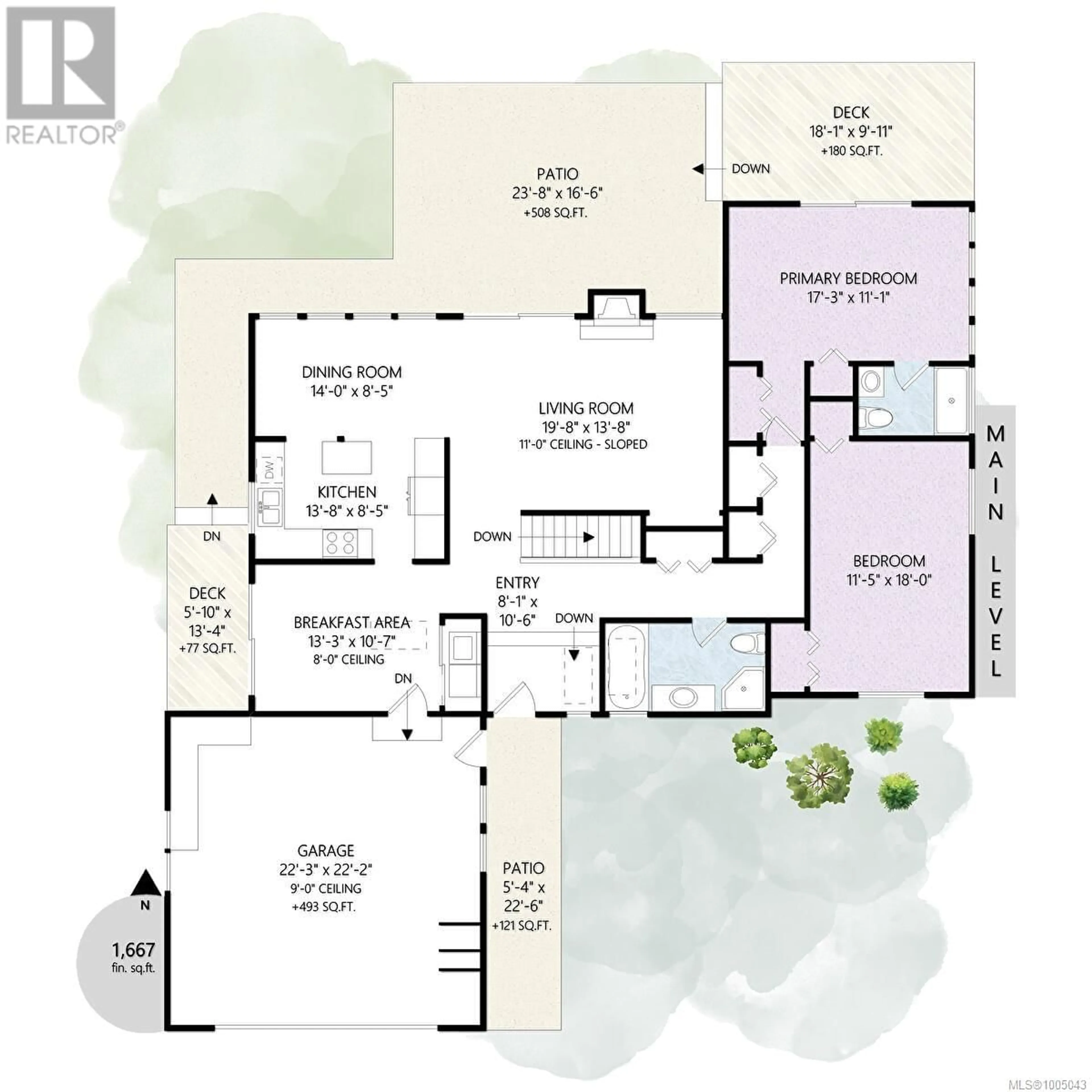 Floor plan for 955 BALLENAS ROAD, Parksville British Columbia V9P1T4