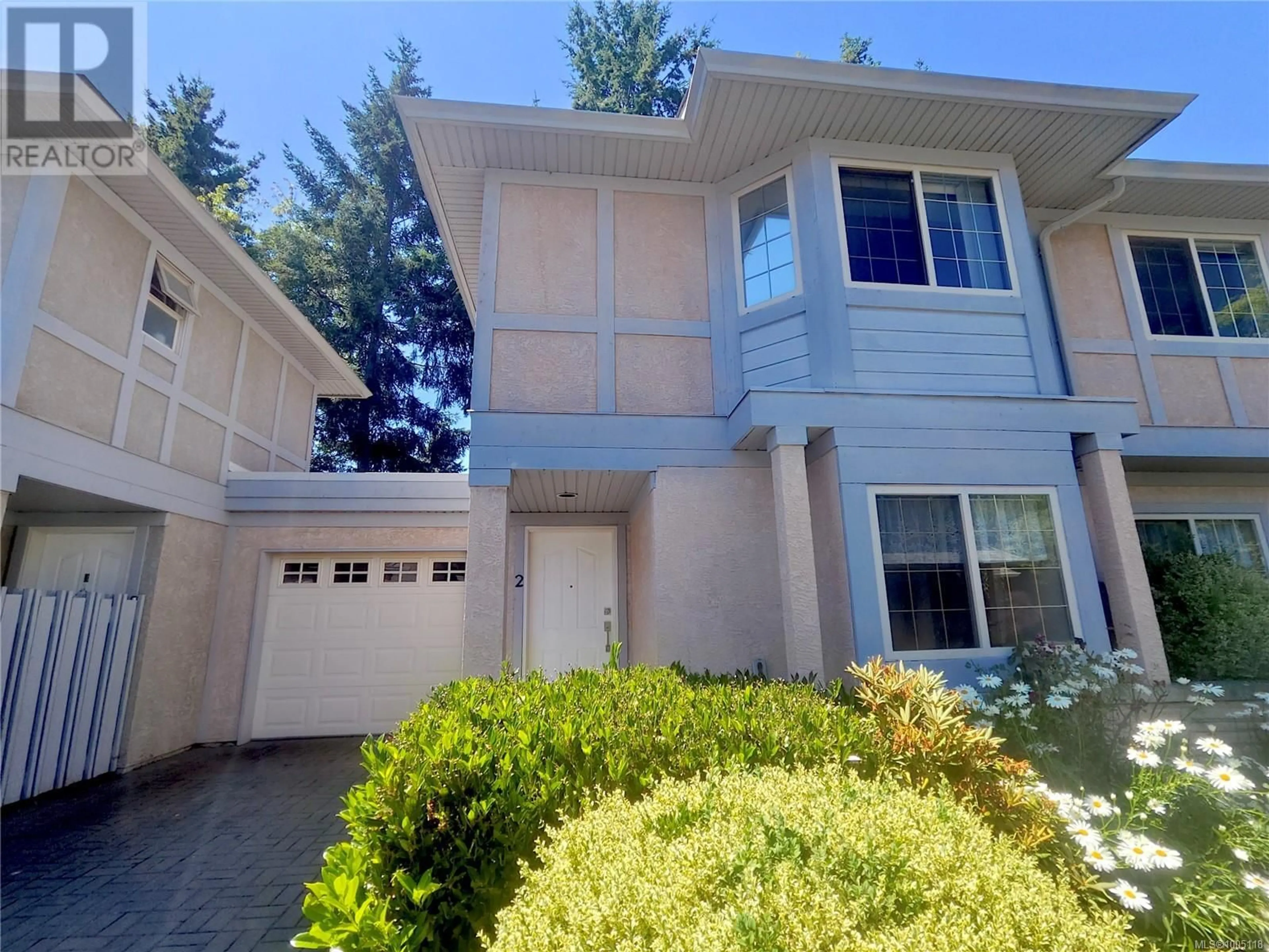 Home with vinyl exterior material, street for 2 - 1809 MCKENZIE AVENUE, Saanich British Columbia V8N1A6