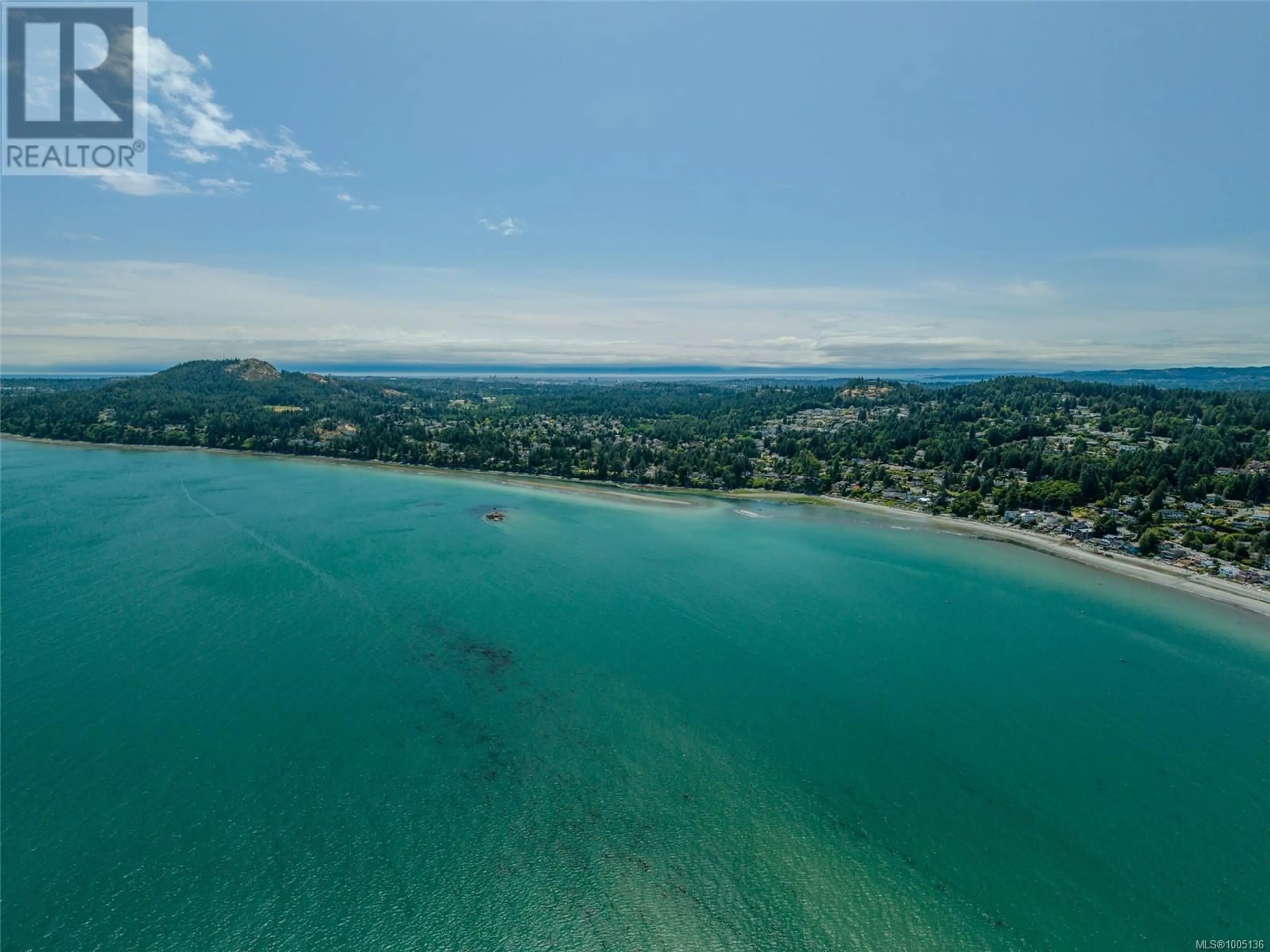 A pic from outside/outdoor area/front of a property/back of a property/a pic from drone, water/lake/river/ocean view for 5200 POLSON TERRACE, Saanich British Columbia V8Y2C6
