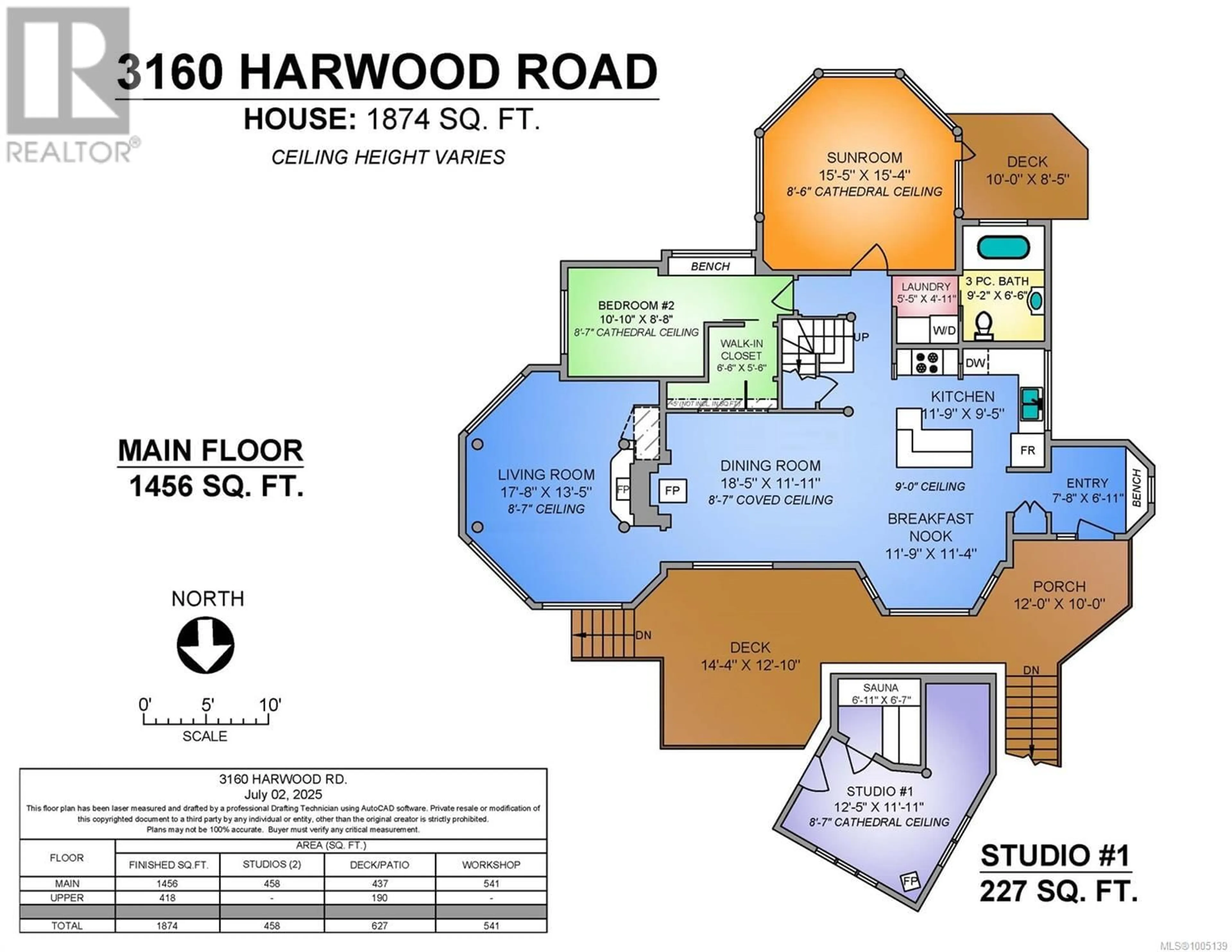 Floor plan for 3160 HARWOOD ROAD, Hornby Island British Columbia V0R1Z0