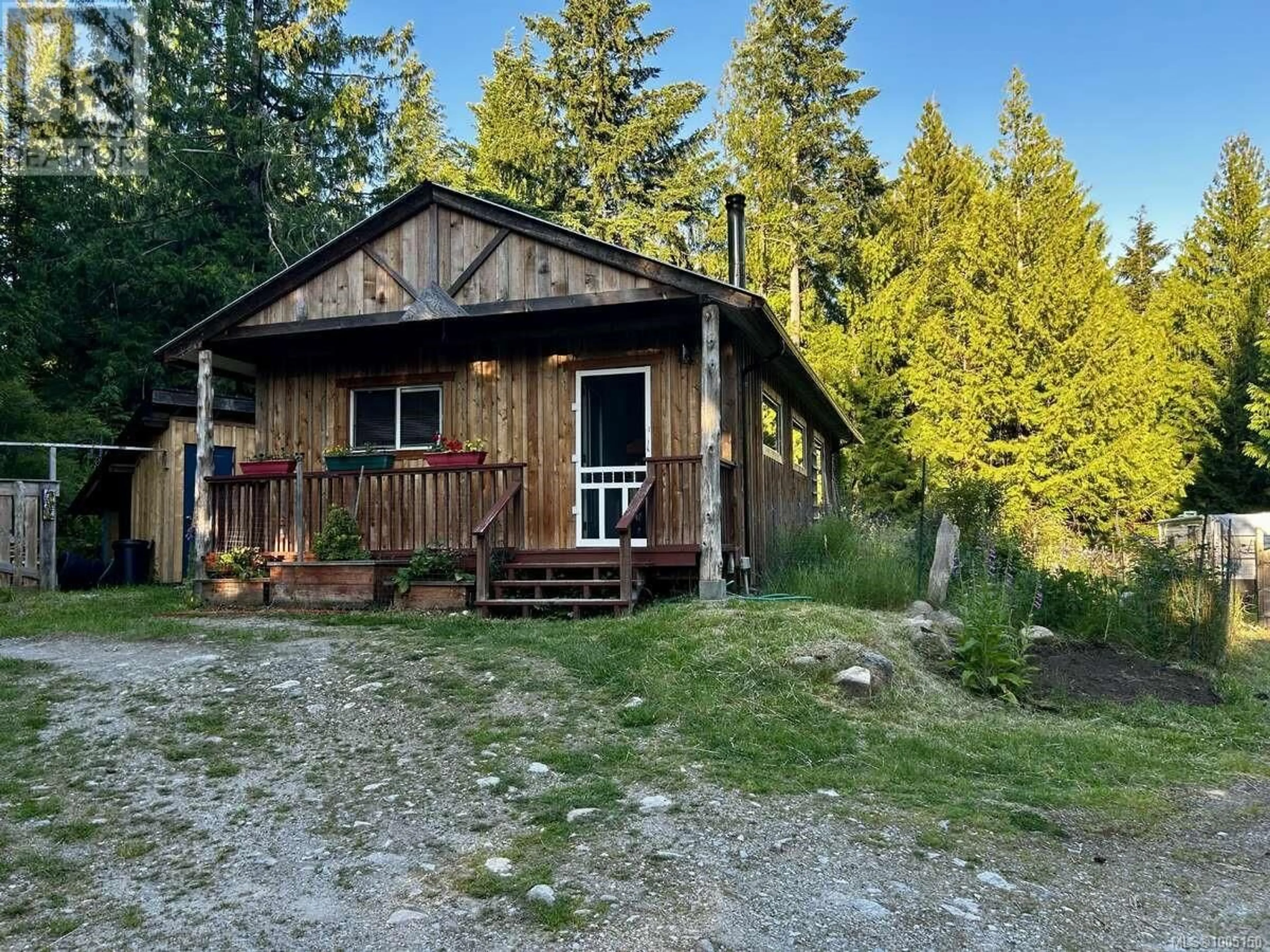 A pic from outside/outdoor area/front of a property/back of a property/a pic from drone, unknown for 644 OLMSTEAD ROAD, Cortes Island British Columbia V0P1Z0