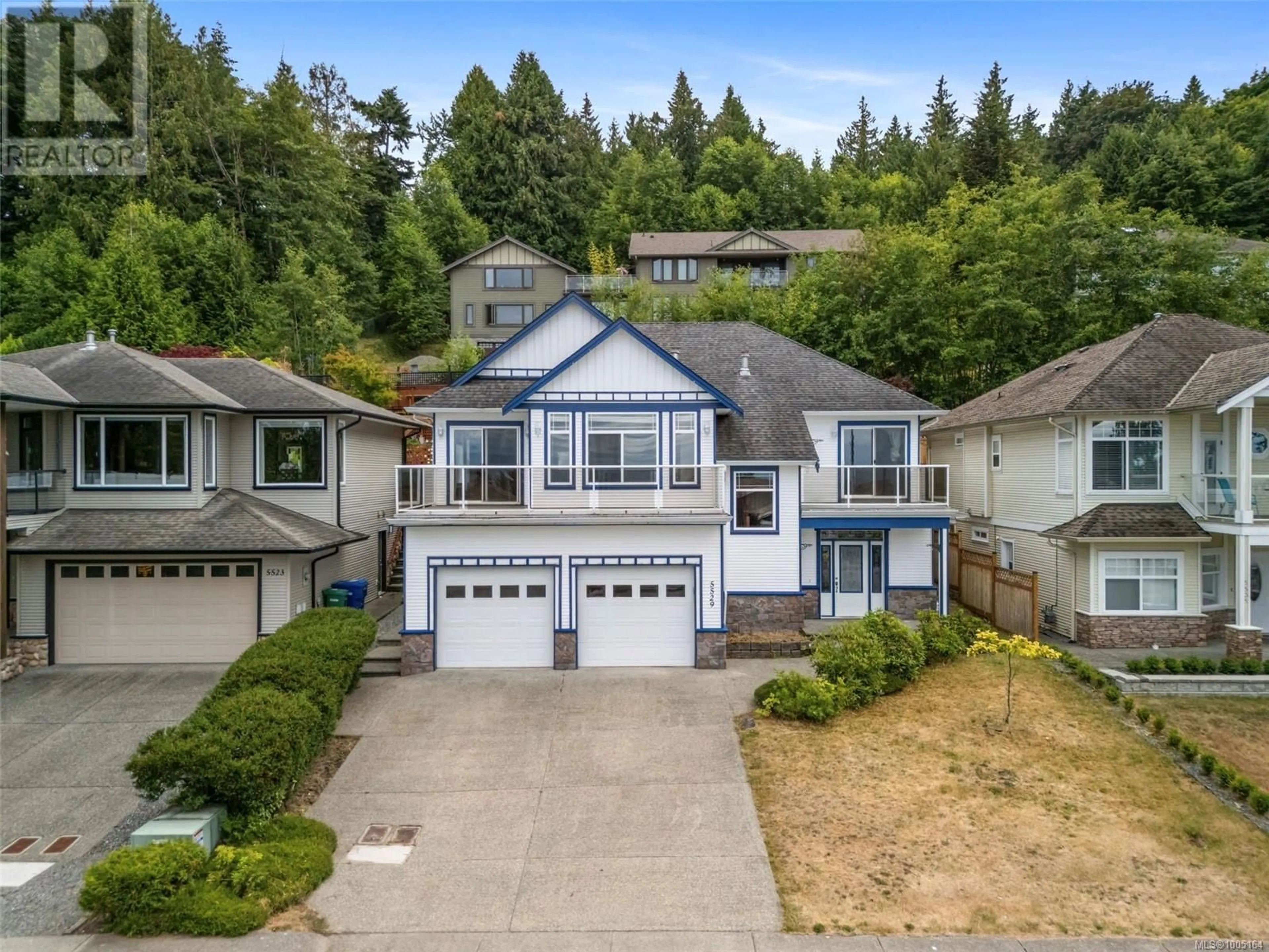 A pic from outside/outdoor area/front of a property/back of a property/a pic from drone, water/lake/river/ocean view for 5529 NORTON ROAD, Nanaimo British Columbia V9T6S2