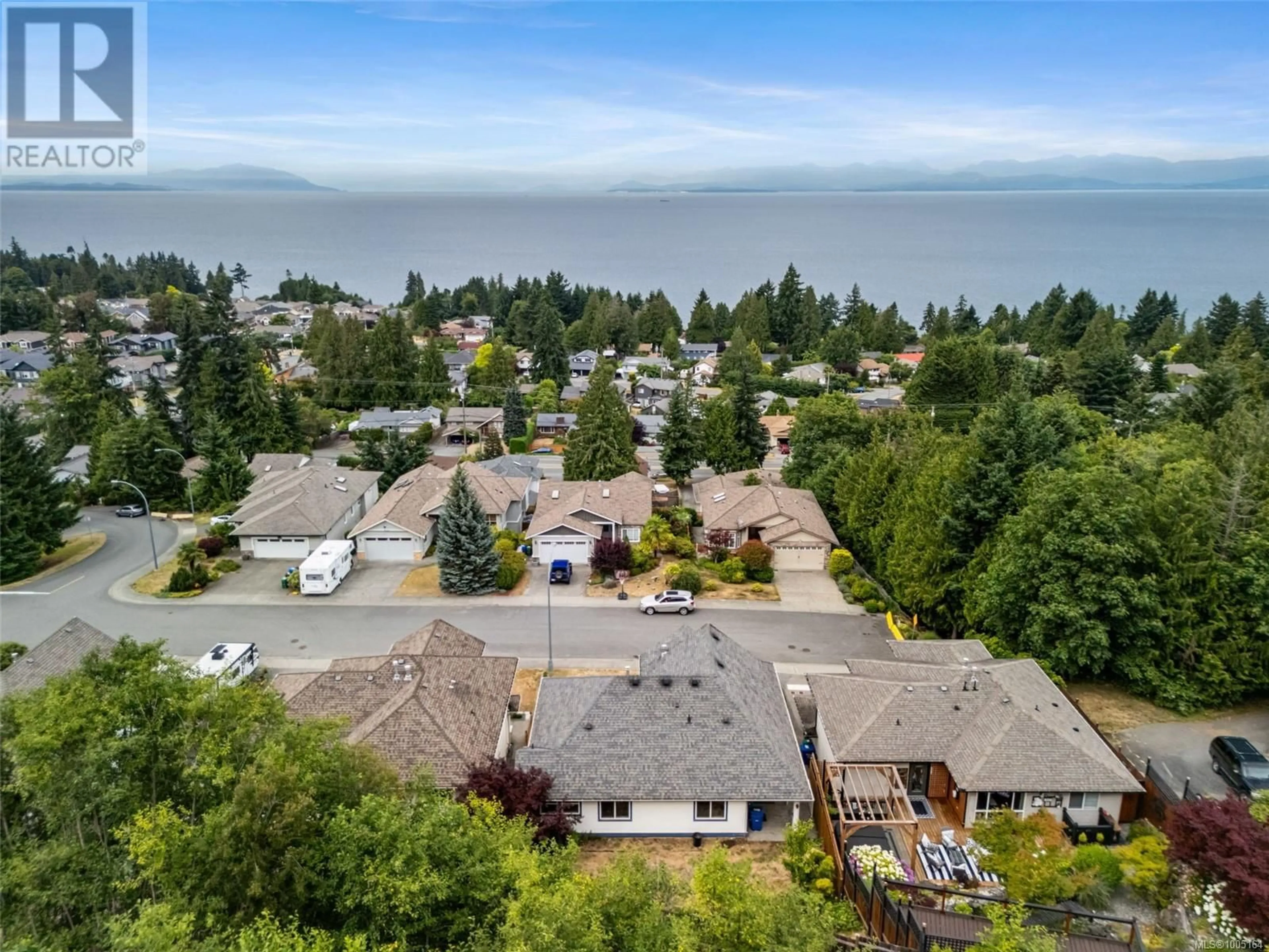 A pic from outside/outdoor area/front of a property/back of a property/a pic from drone, water/lake/river/ocean view for 5529 NORTON ROAD, Nanaimo British Columbia V9T6S2