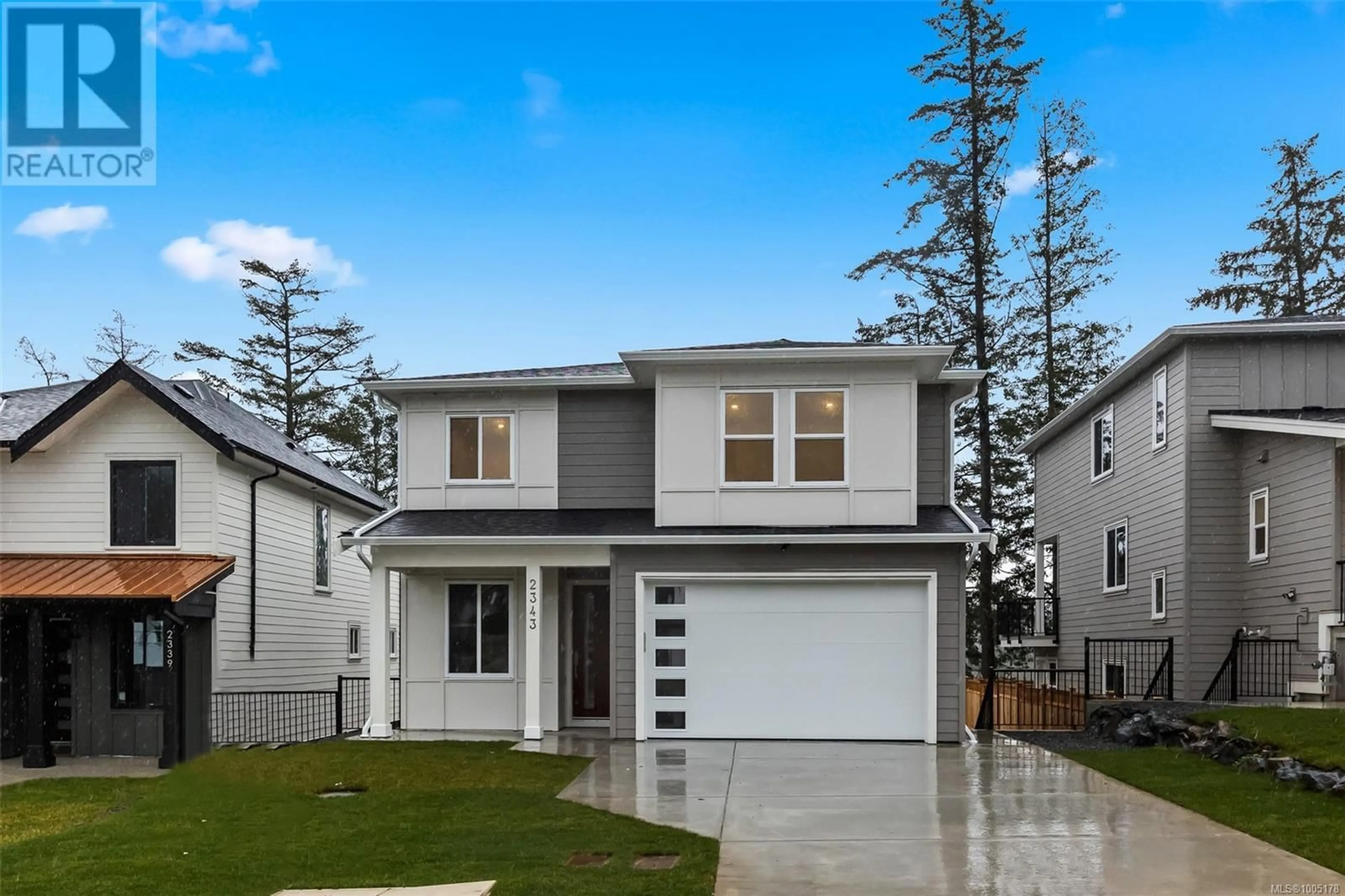 Home with vinyl exterior material, street for 2343 SWALLOW PLACE, Langford British Columbia V9B6Y6