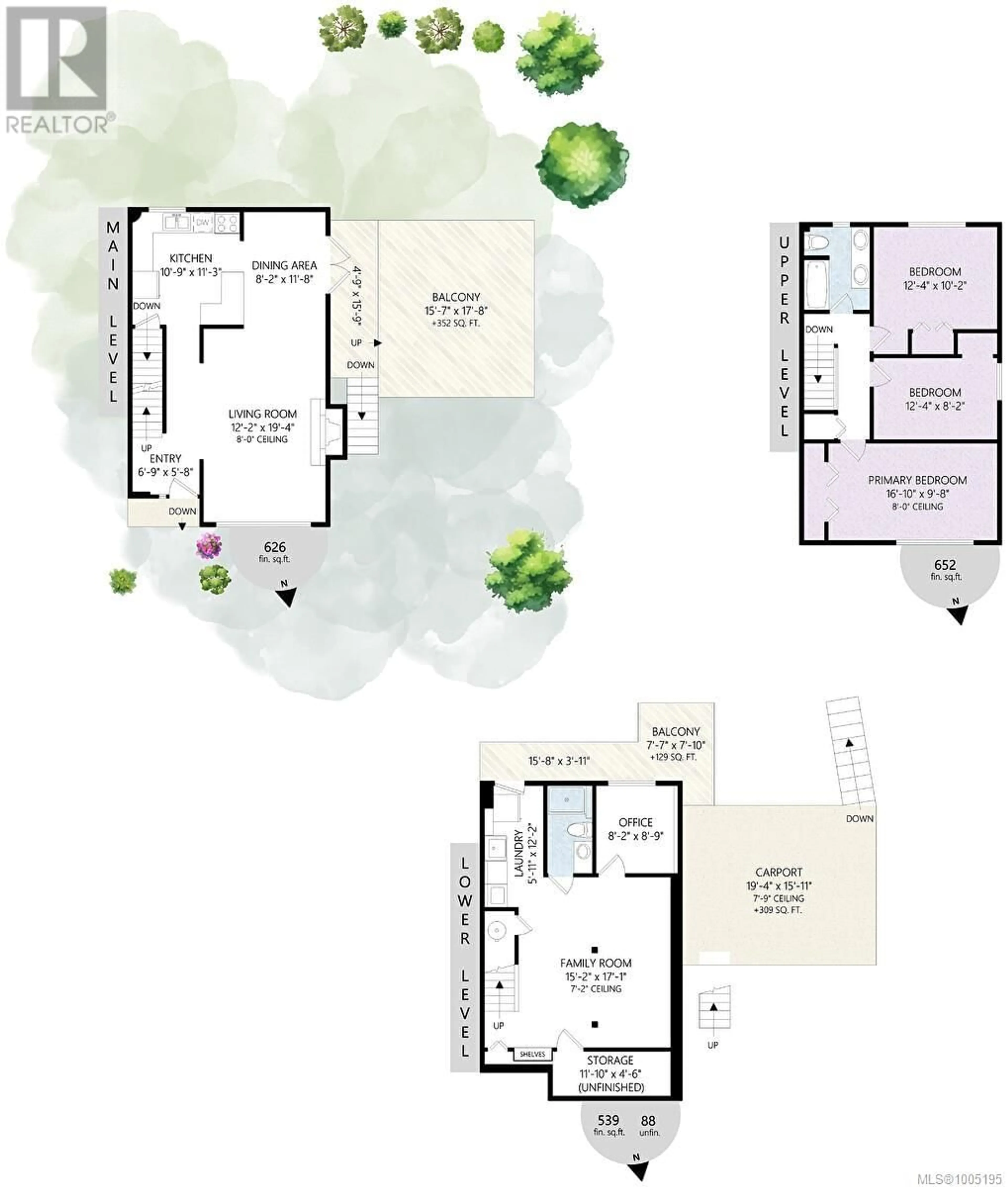 Floor plan for 439 ATKINS AVENUE, Langford British Columbia V9B3A1