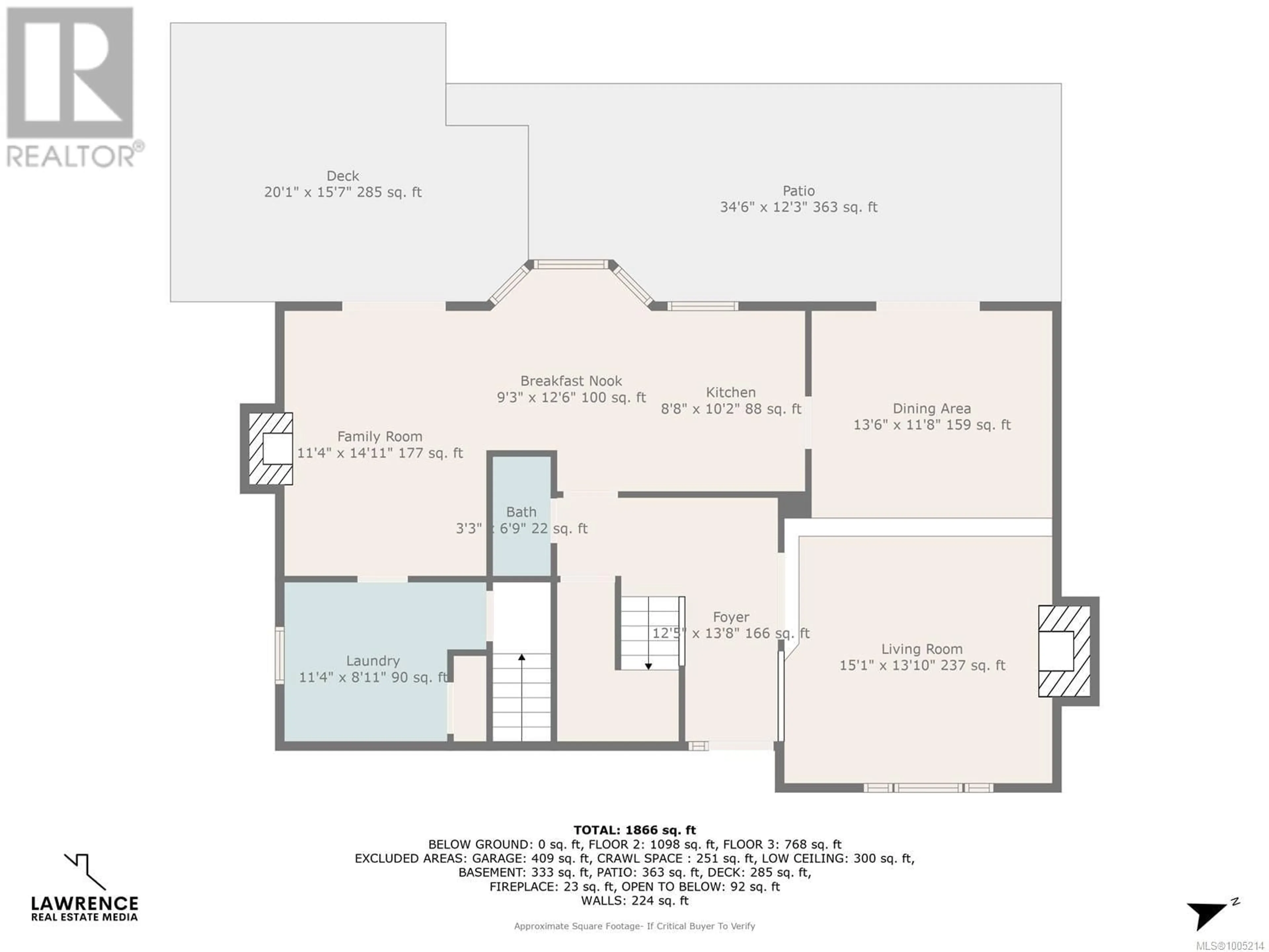 Floor plan for 4345 FAITHWOOD ROAD, Saanich British Columbia V8X4Z6
