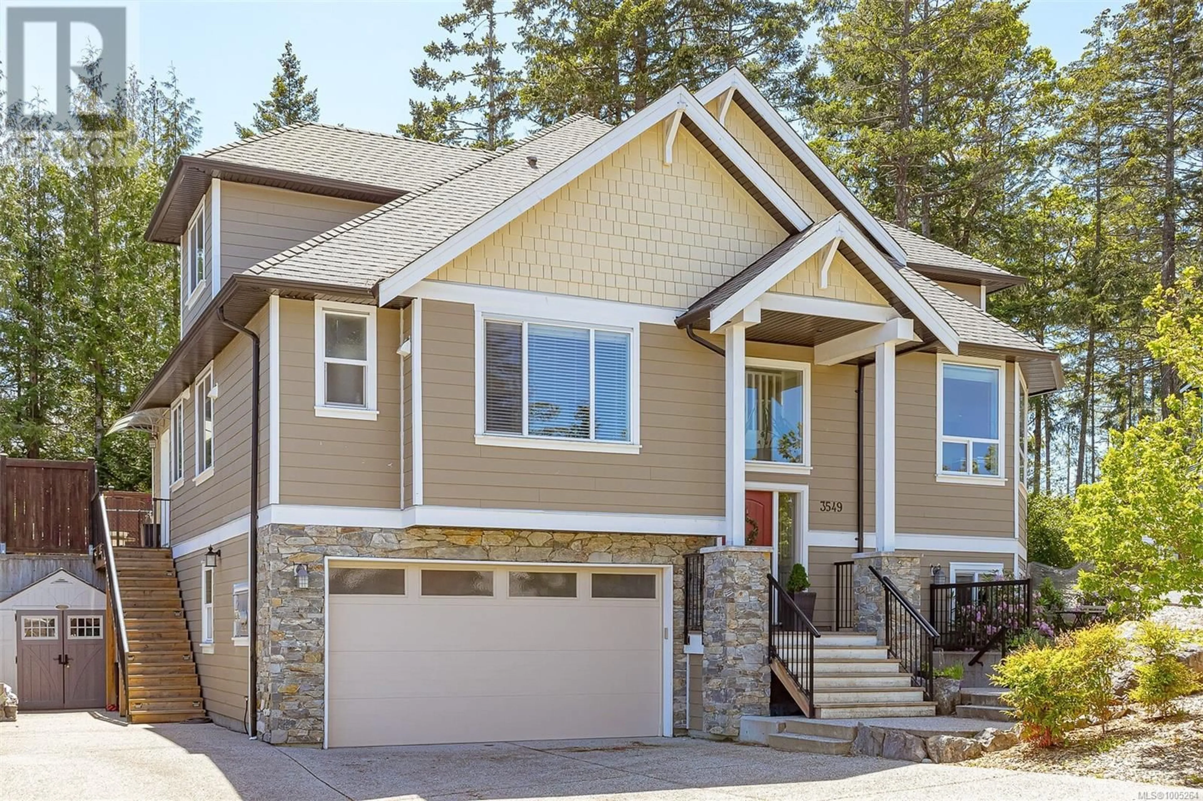 Home with vinyl exterior material, street for 3549 JOY CLOSE, Langford British Columbia V9C3A5