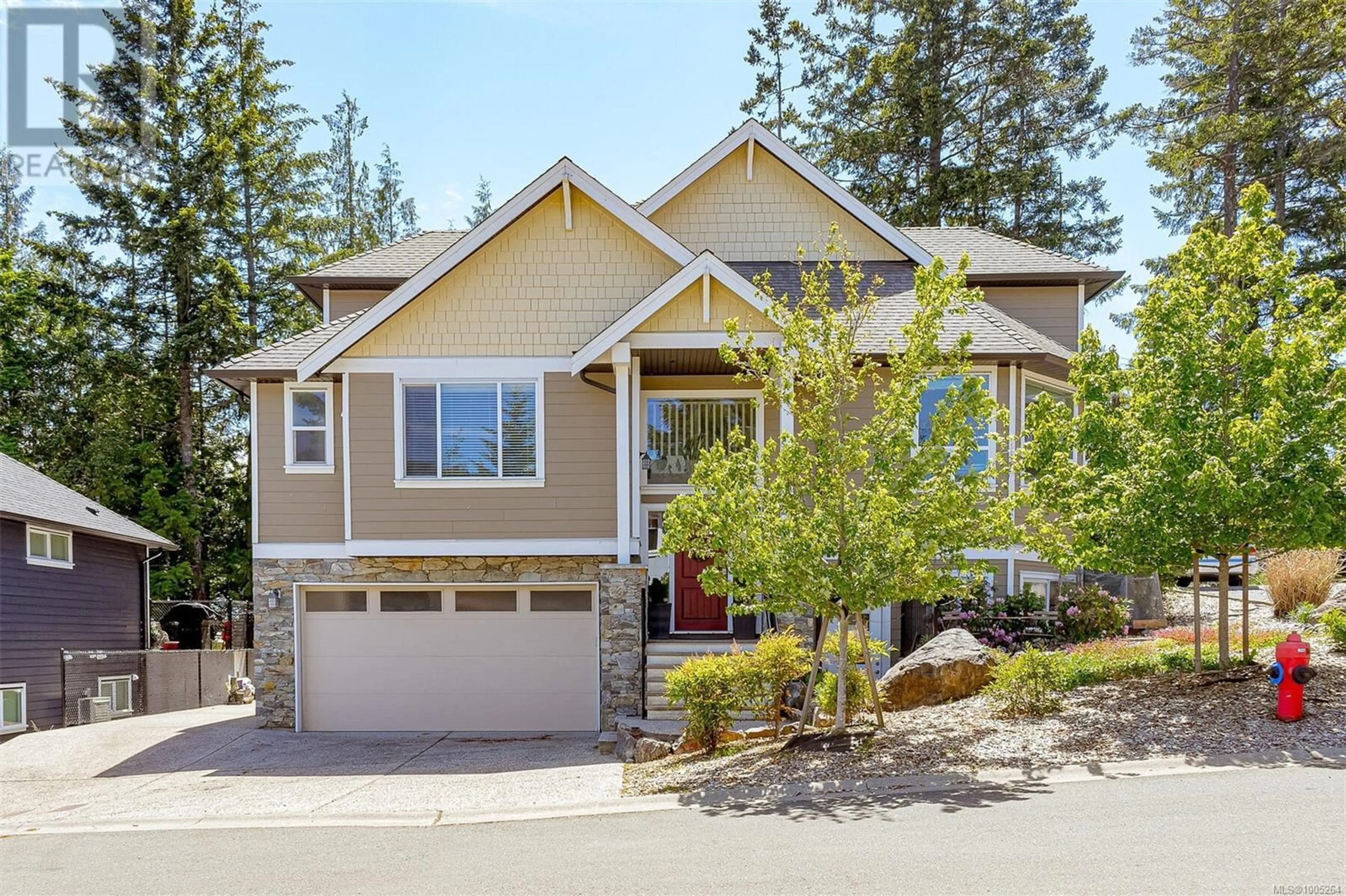 Home with vinyl exterior material, street for 3549 JOY CLOSE, Langford British Columbia V9C3A5
