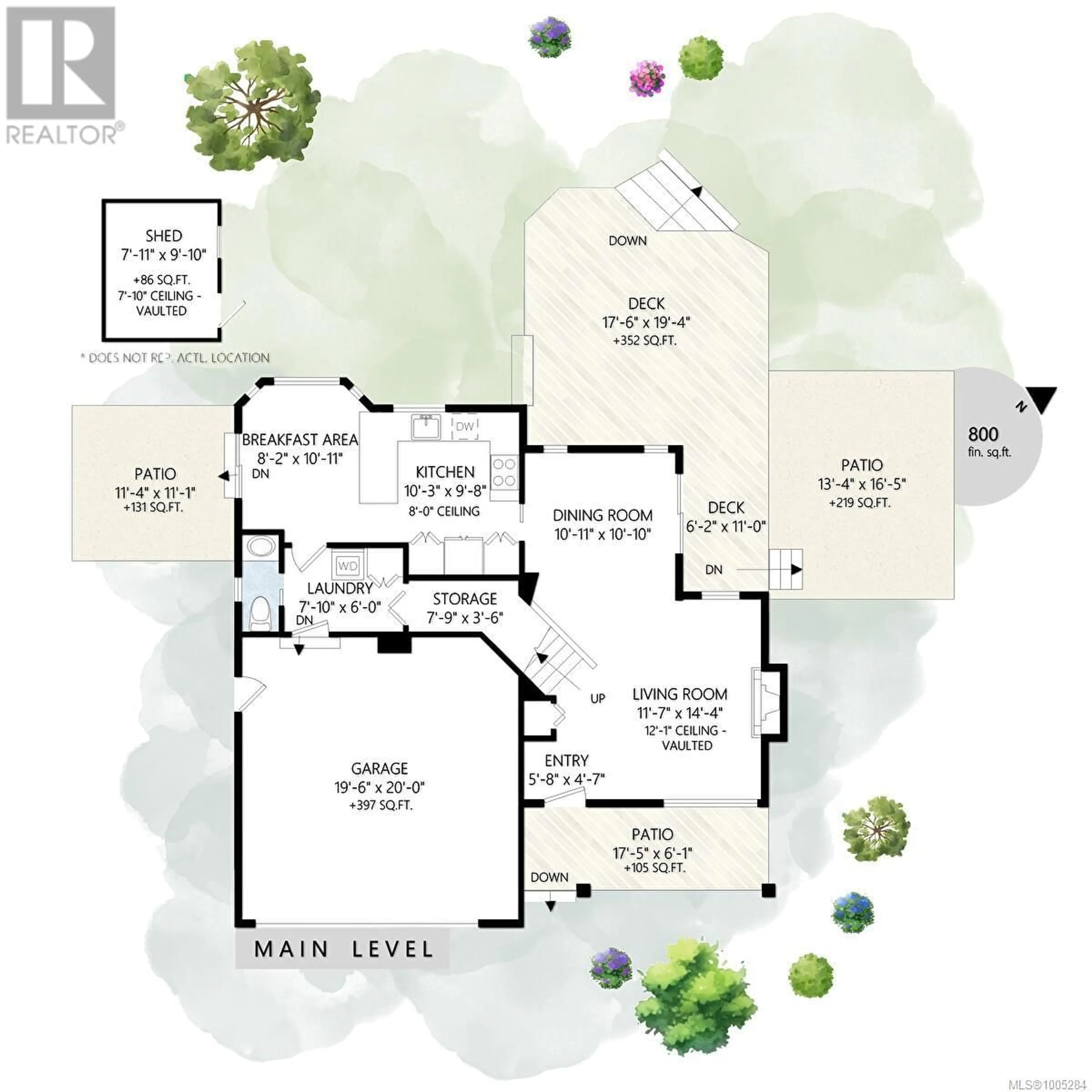 Floor plan for 6050 EAGLE RIDGE TERRACE, Duncan British Columbia V9L6R1