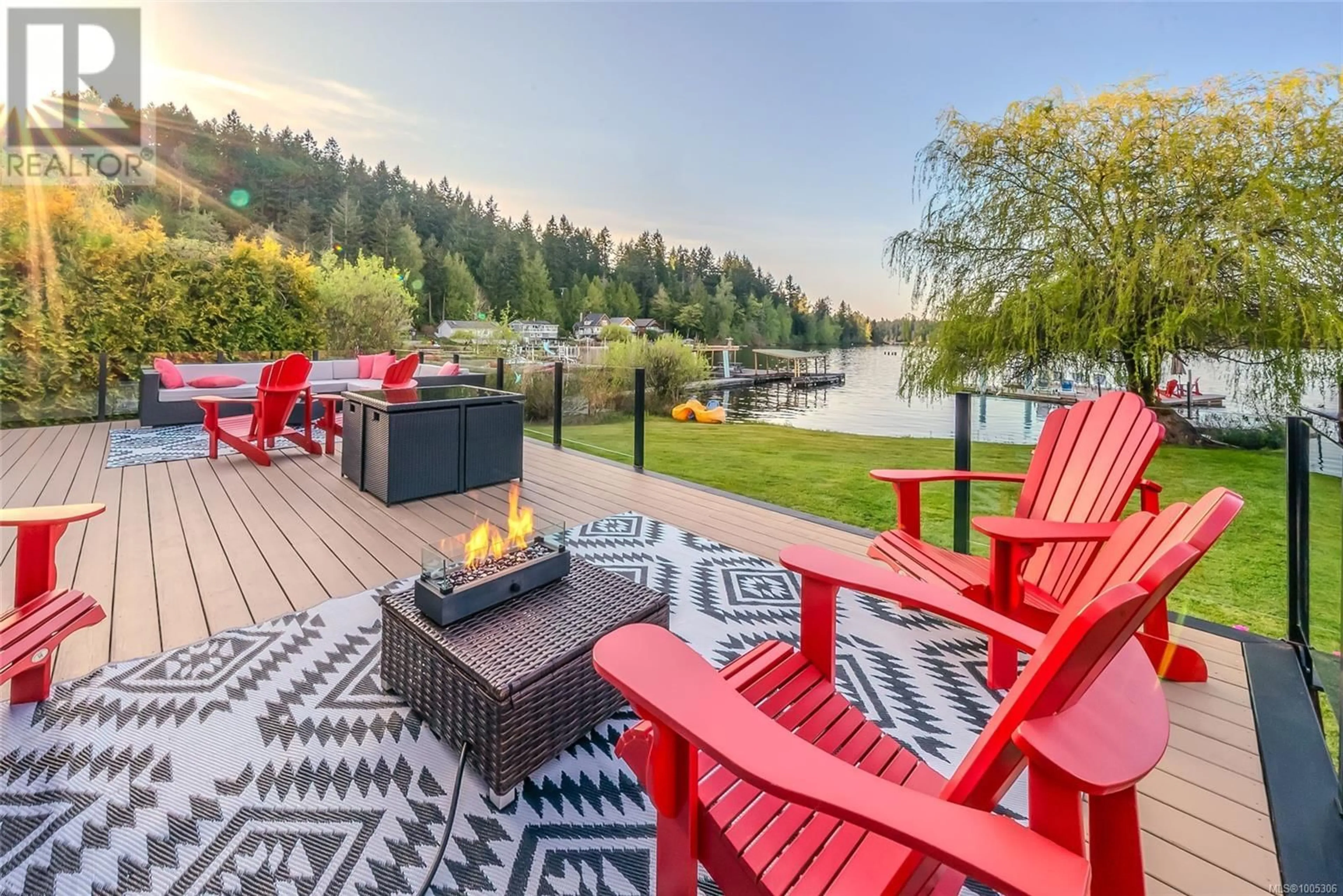 Patio, water/lake/river/ocean view for 2144 ANGUS ROAD, Shawnigan Lake British Columbia V0R2W0
