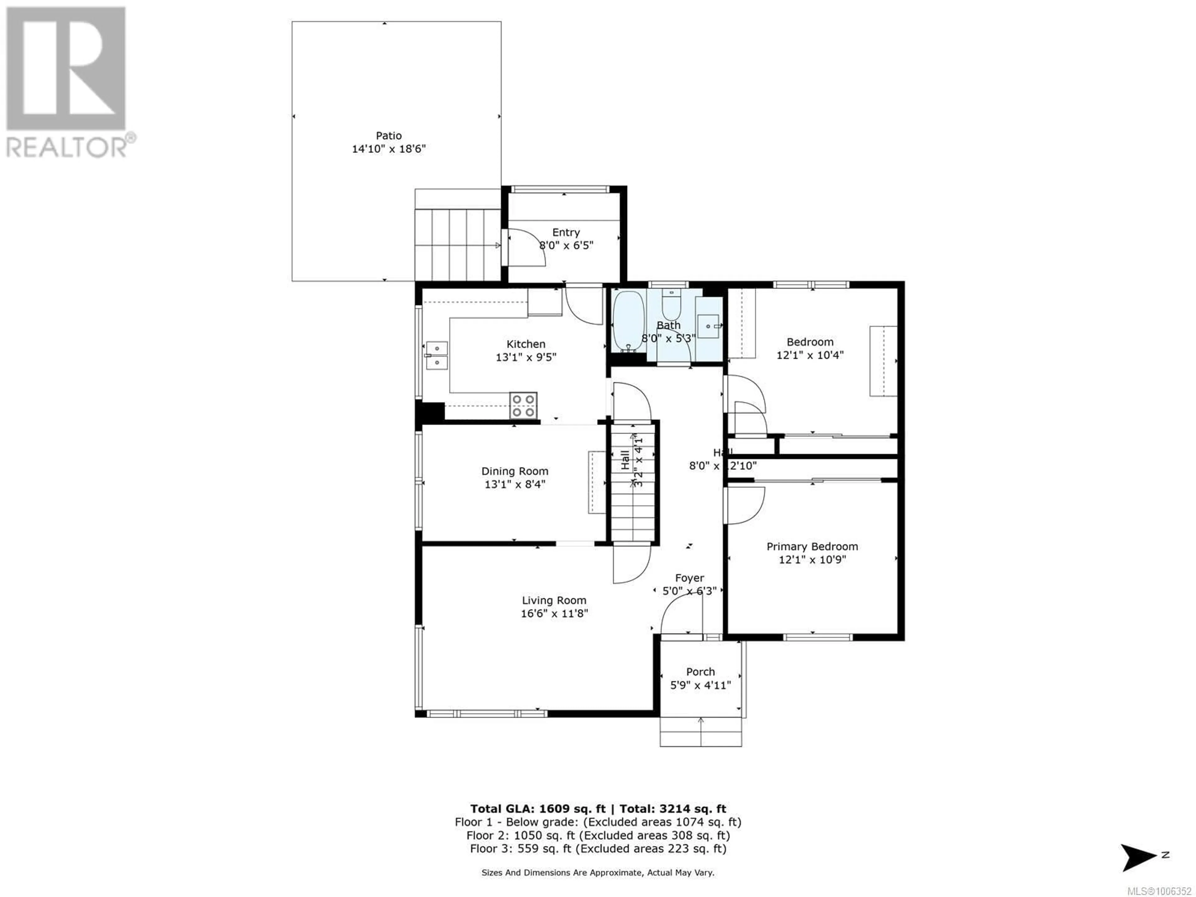 Floor plan for 6088 RENTON ROAD SOUTH, Port Alberni British Columbia V9Y8R8
