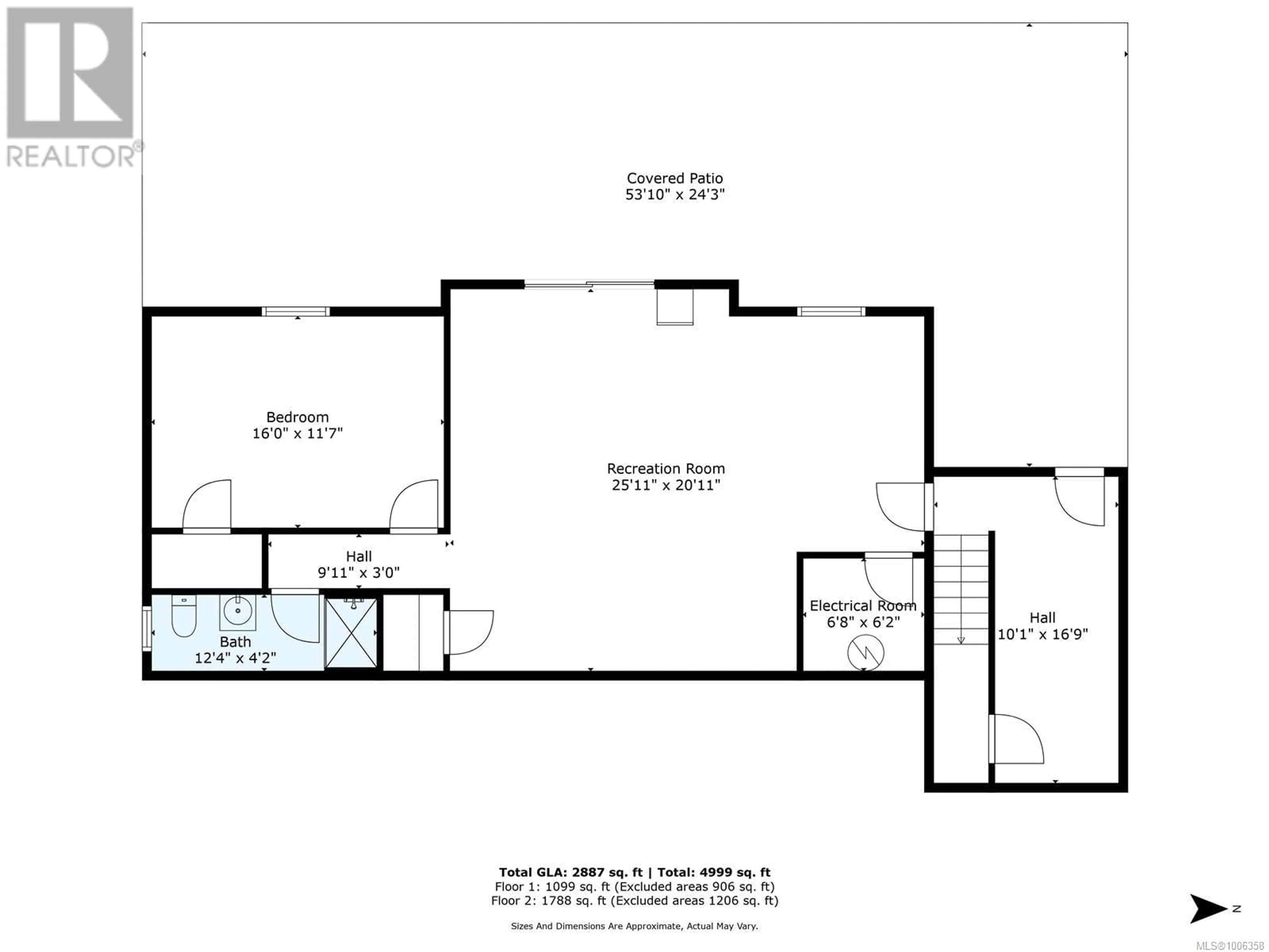 Floor plan for 5510 HIGHLAND DRIVE, Port Alberni British Columbia V9Y7G7