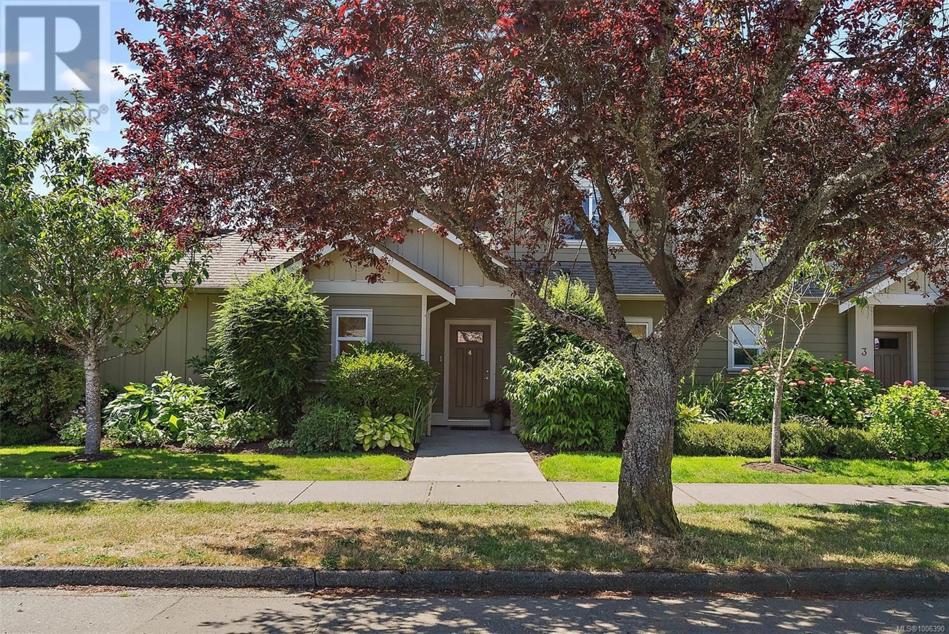 Home with vinyl exterior material, street for 4 - 2449 MALAVIEW AVENUE, Sidney British Columbia V8L2G4
