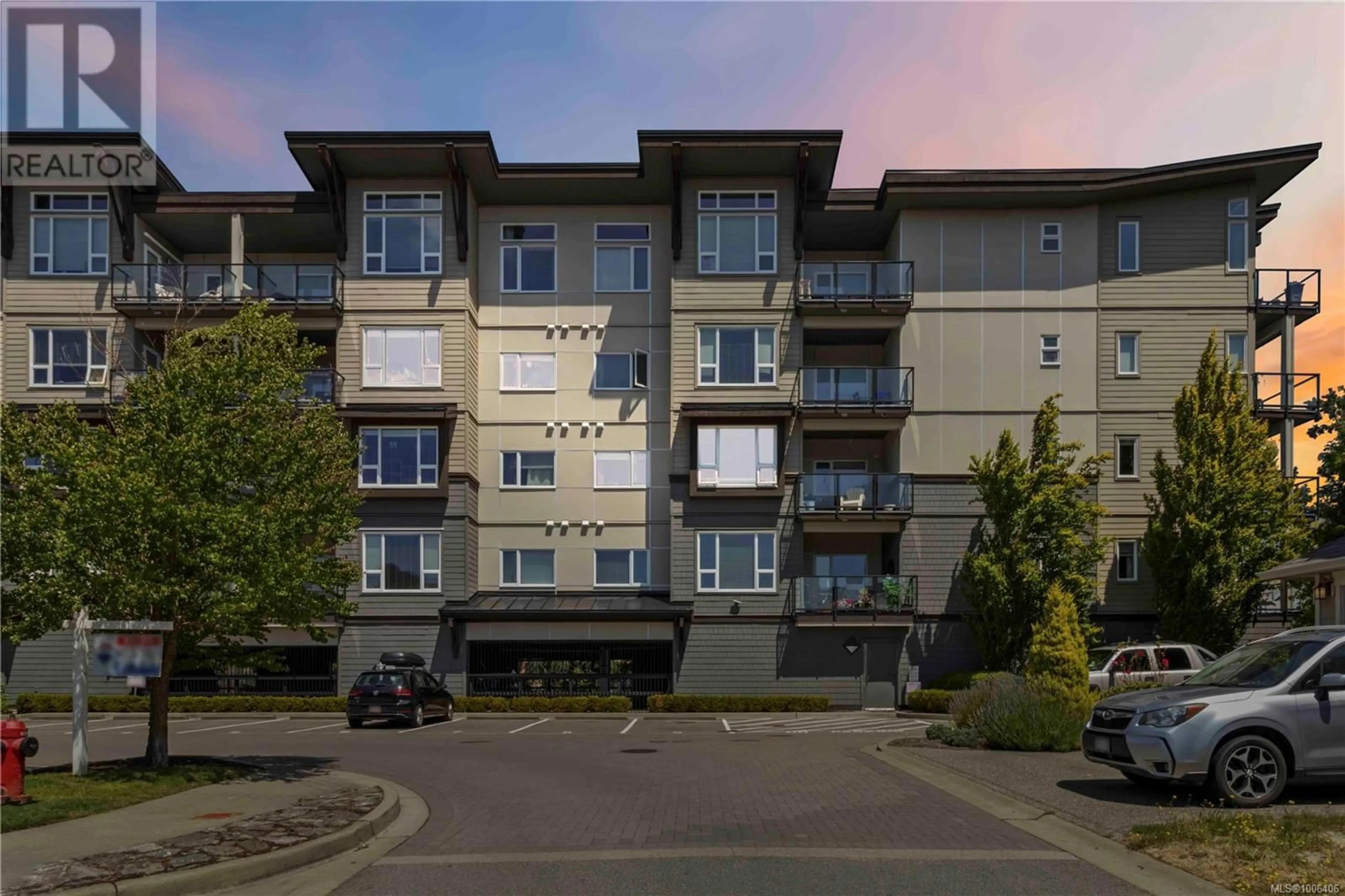 A pic from outside/outdoor area/front of a property/back of a property/a pic from drone, building for 216 - 1145 SIKORSKY ROAD, Langford British Columbia V9B0M8