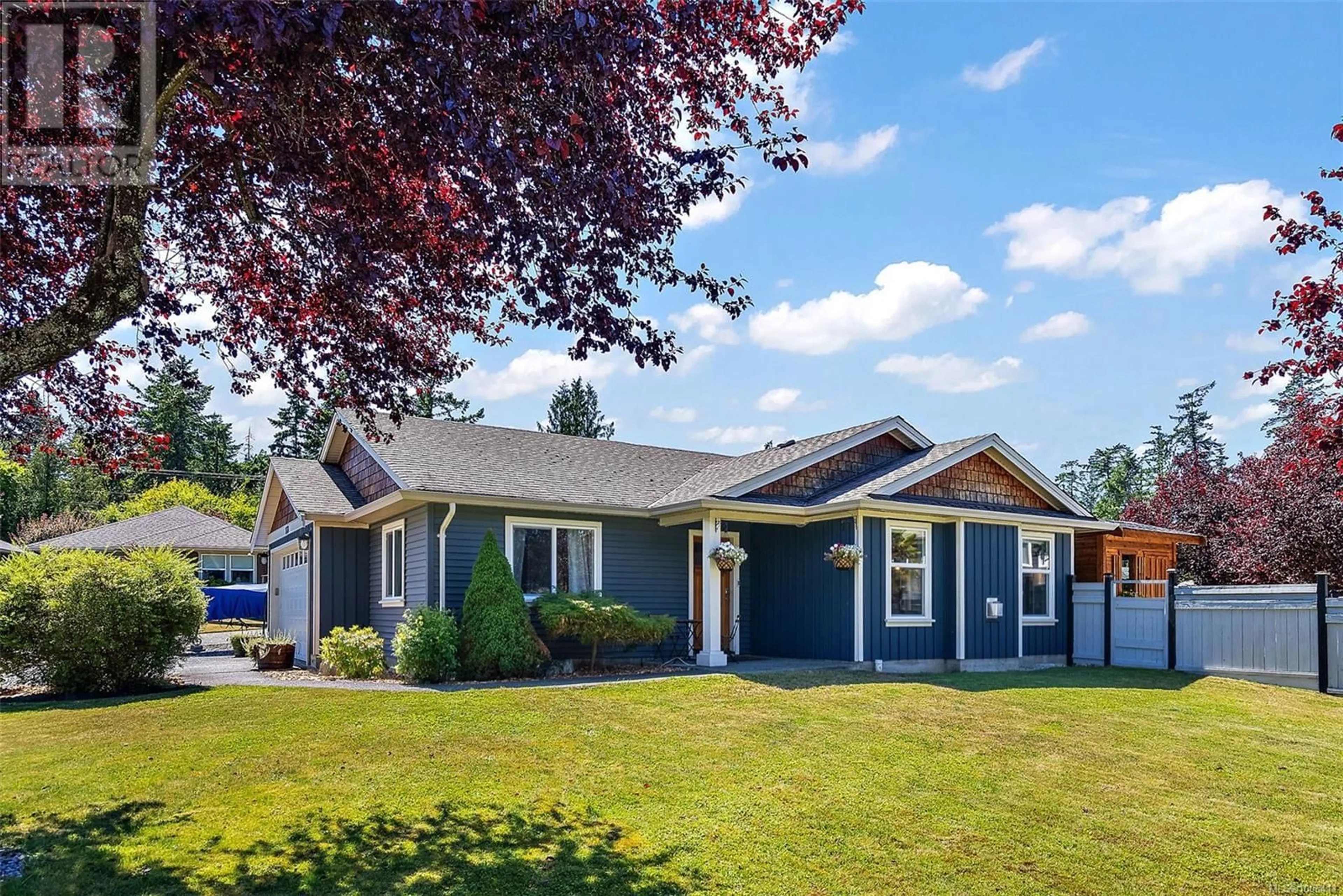 Home with vinyl exterior material, street for 1538 REGATTA PLACE, Cowichan Bay British Columbia V0R1N2
