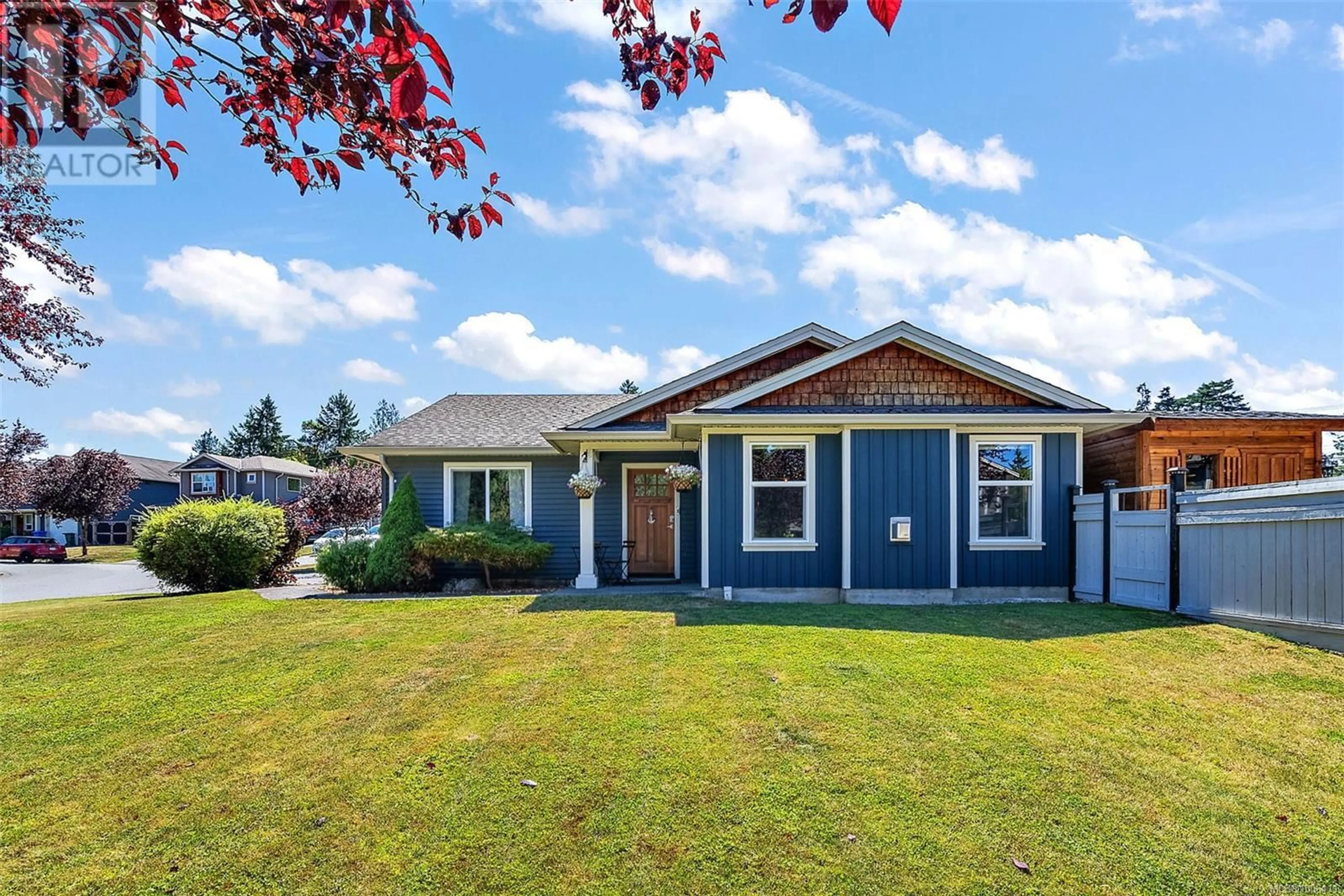 Home with vinyl exterior material, street for 1538 REGATTA PLACE, Cowichan Bay British Columbia V0R1N2