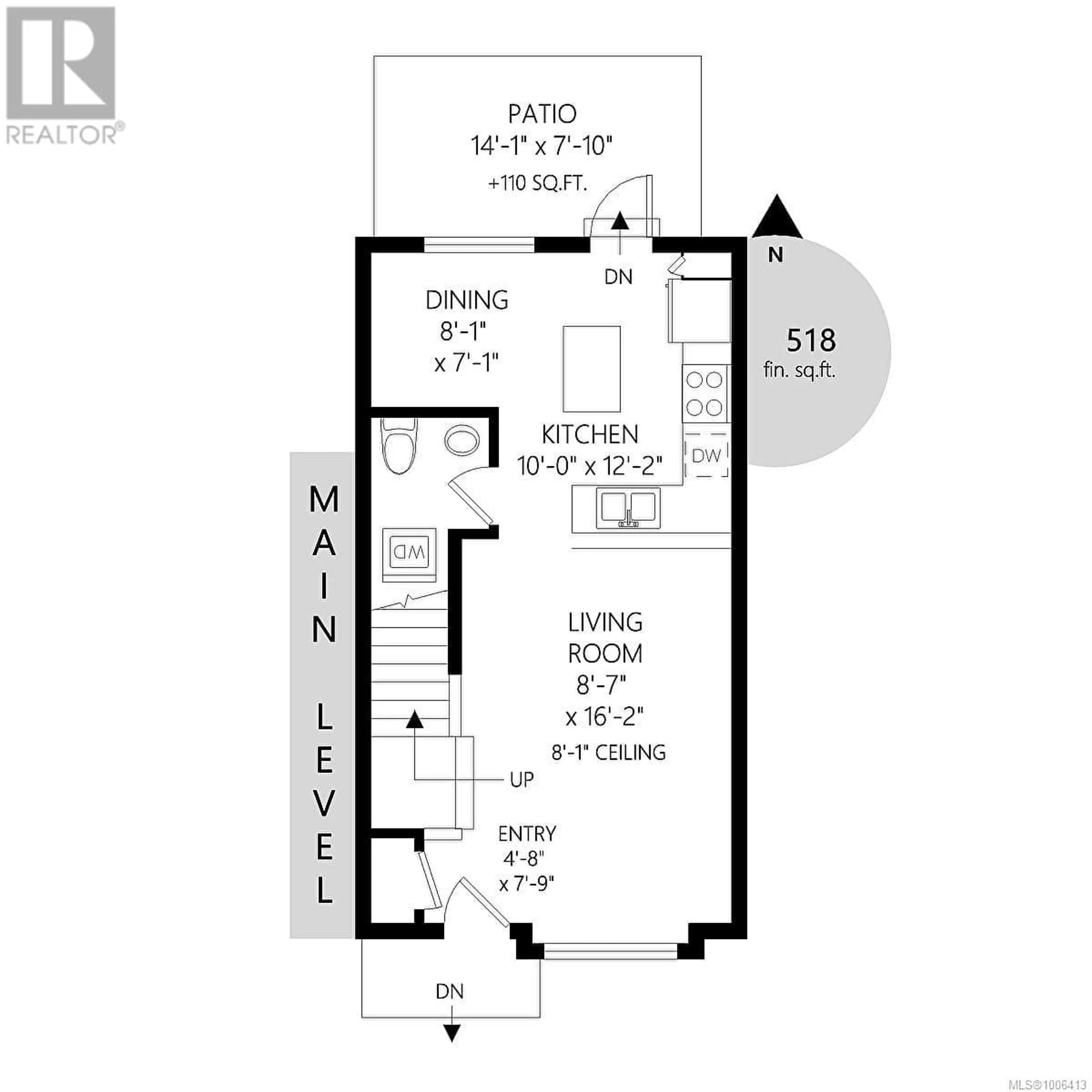 Floor plan for 13 - 2529 ALEXANDER STREET, Duncan British Columbia V9L2W8