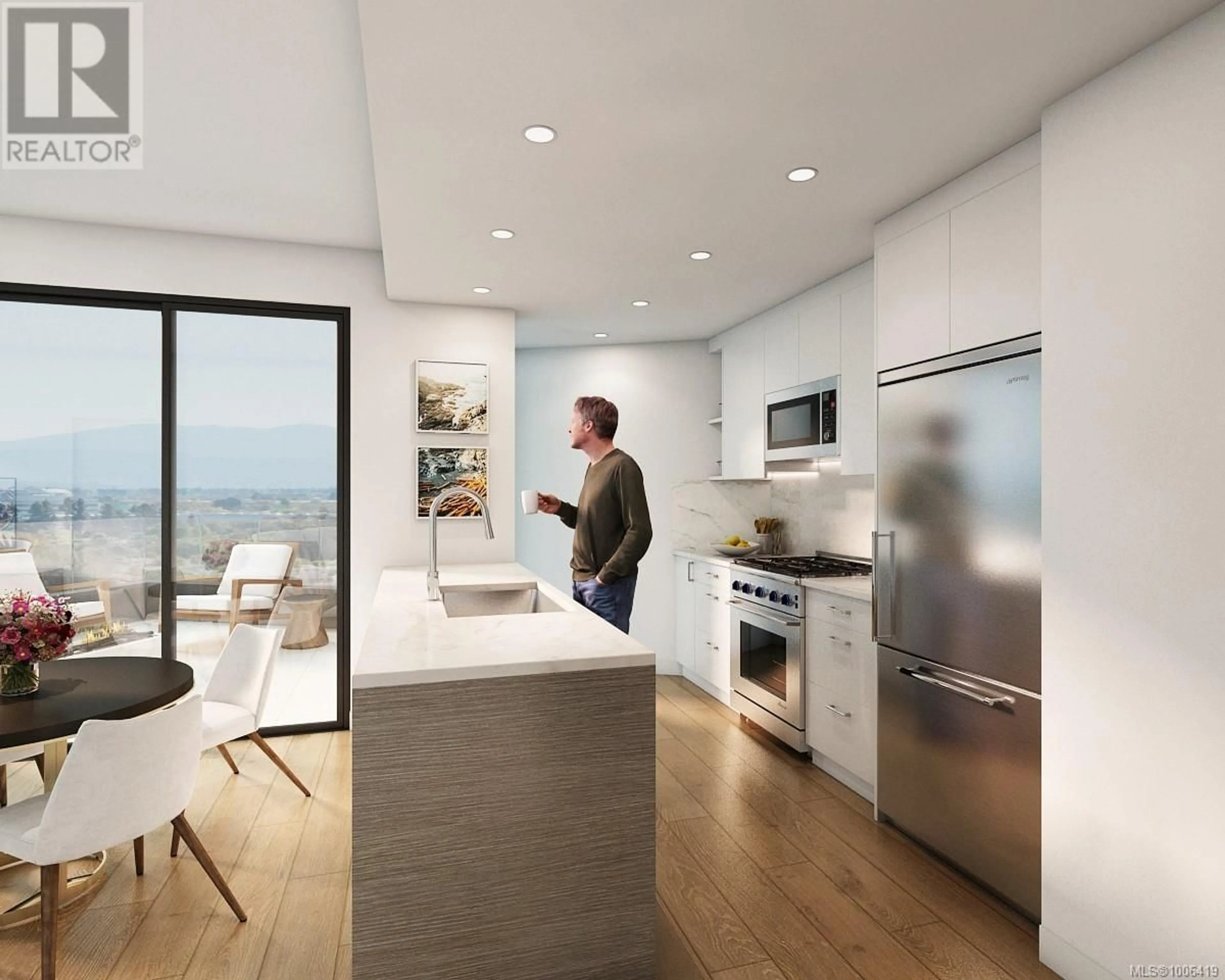 Open concept kitchen, unknown for 504 - 6320 SENTINAL DRIVE, Nanaimo British Columbia V9V1W4