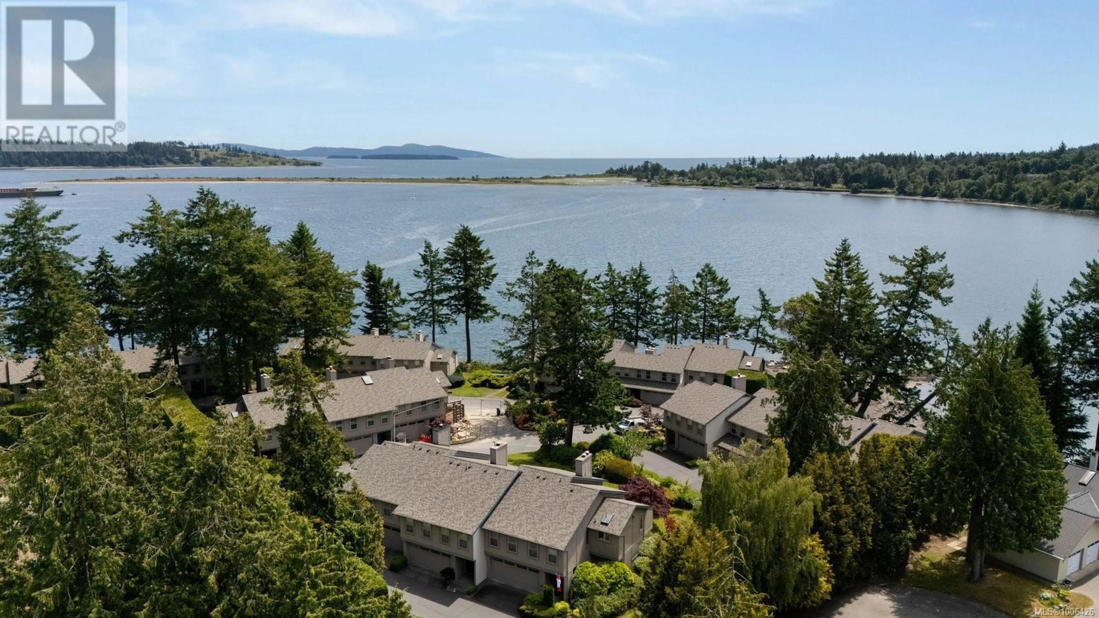 A pic from outside/outdoor area/front of a property/back of a property/a pic from drone, water/lake/river/ocean view for 3 - 2654 LANCELOT PLACE, Central Saanich British Columbia V8M1V3