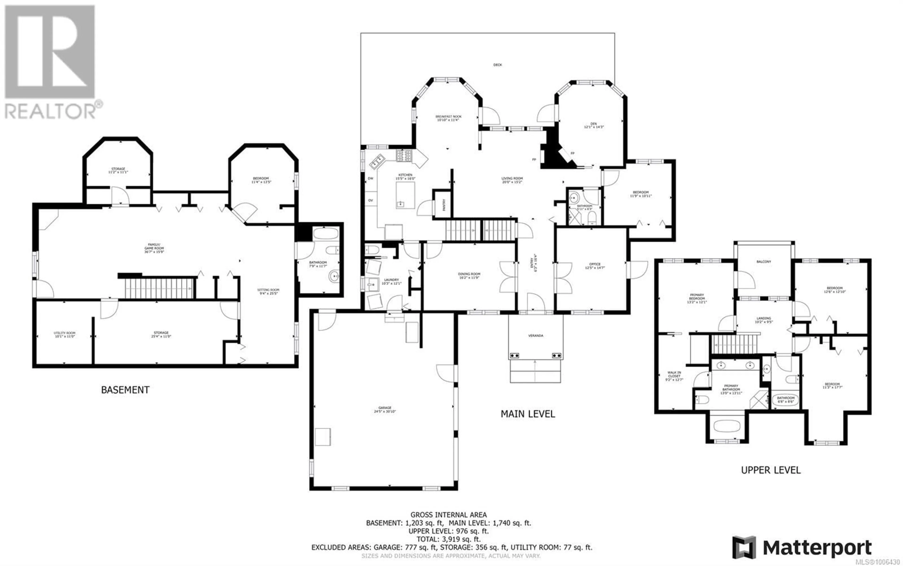 Floor plan for 2996 ROYAL VISTA WAY, Courtenay British Columbia V9N9X3