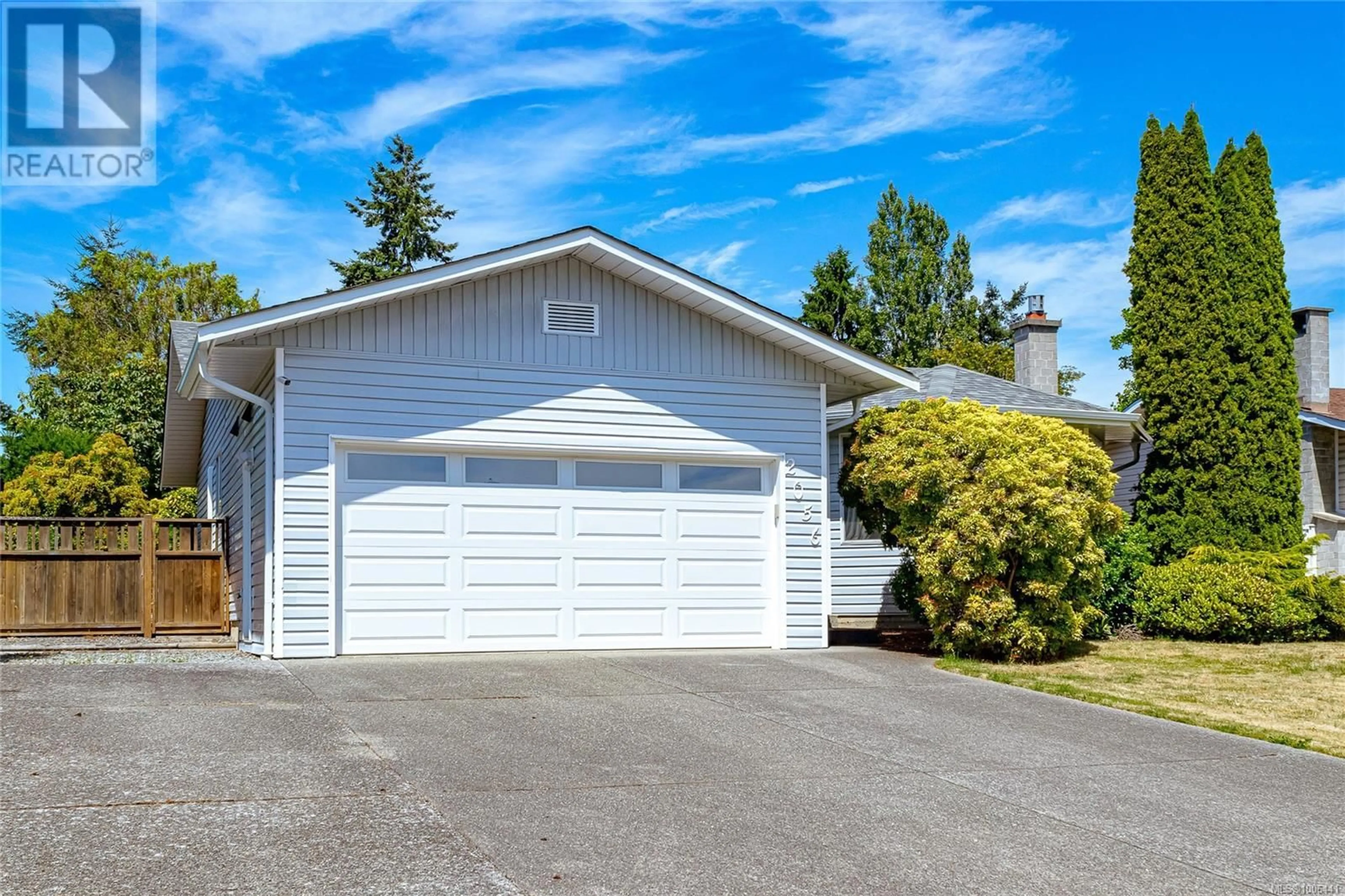 Home with vinyl exterior material, street for 2056 NORTHBROOK DRIVE, Sidney British Columbia V8L4J5