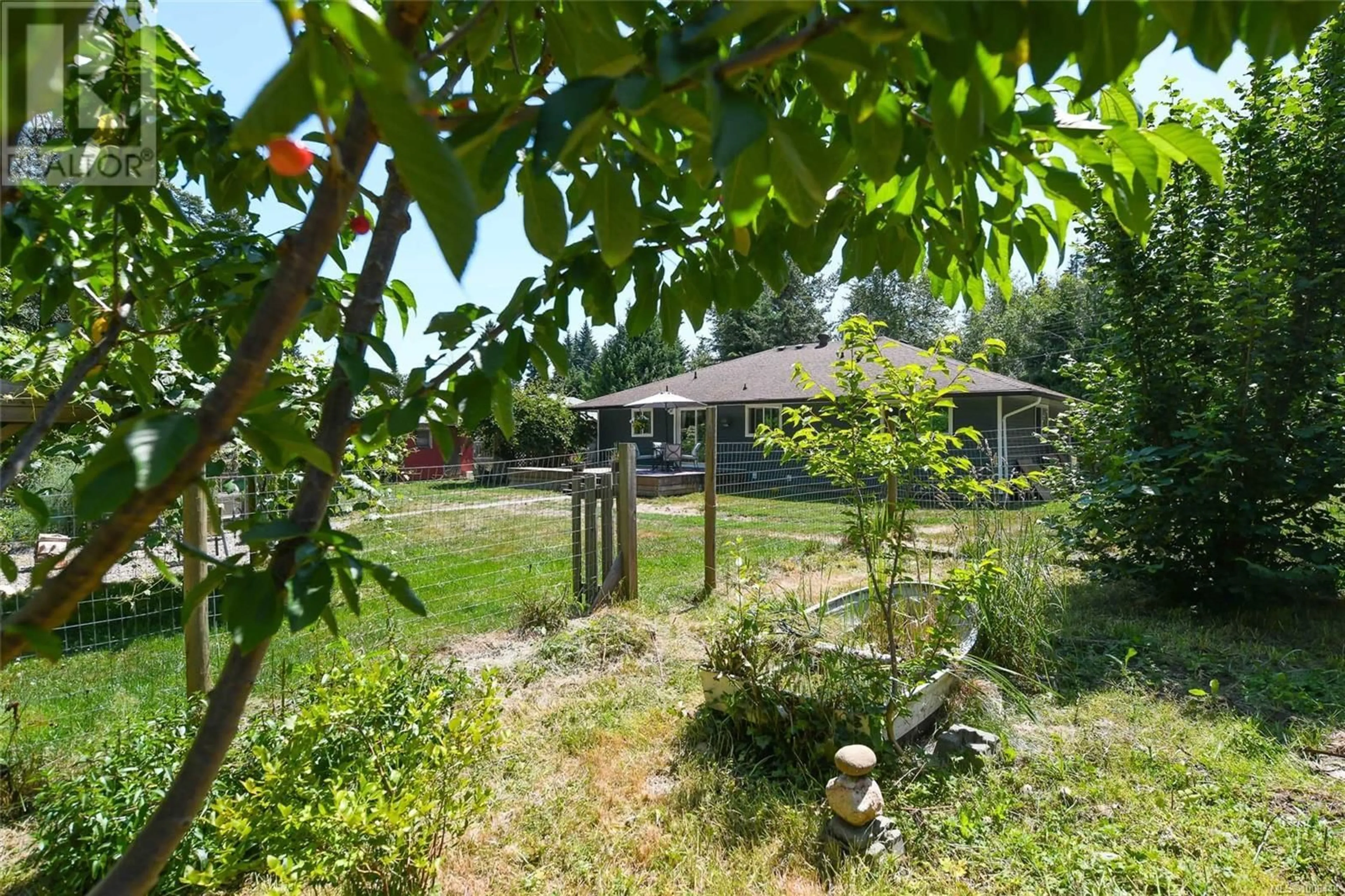 A pic from outside/outdoor area/front of a property/back of a property/a pic from drone, forest/trees view for 7452 COUGAR SMITH ROAD, Fanny Bay British Columbia V0R1W0