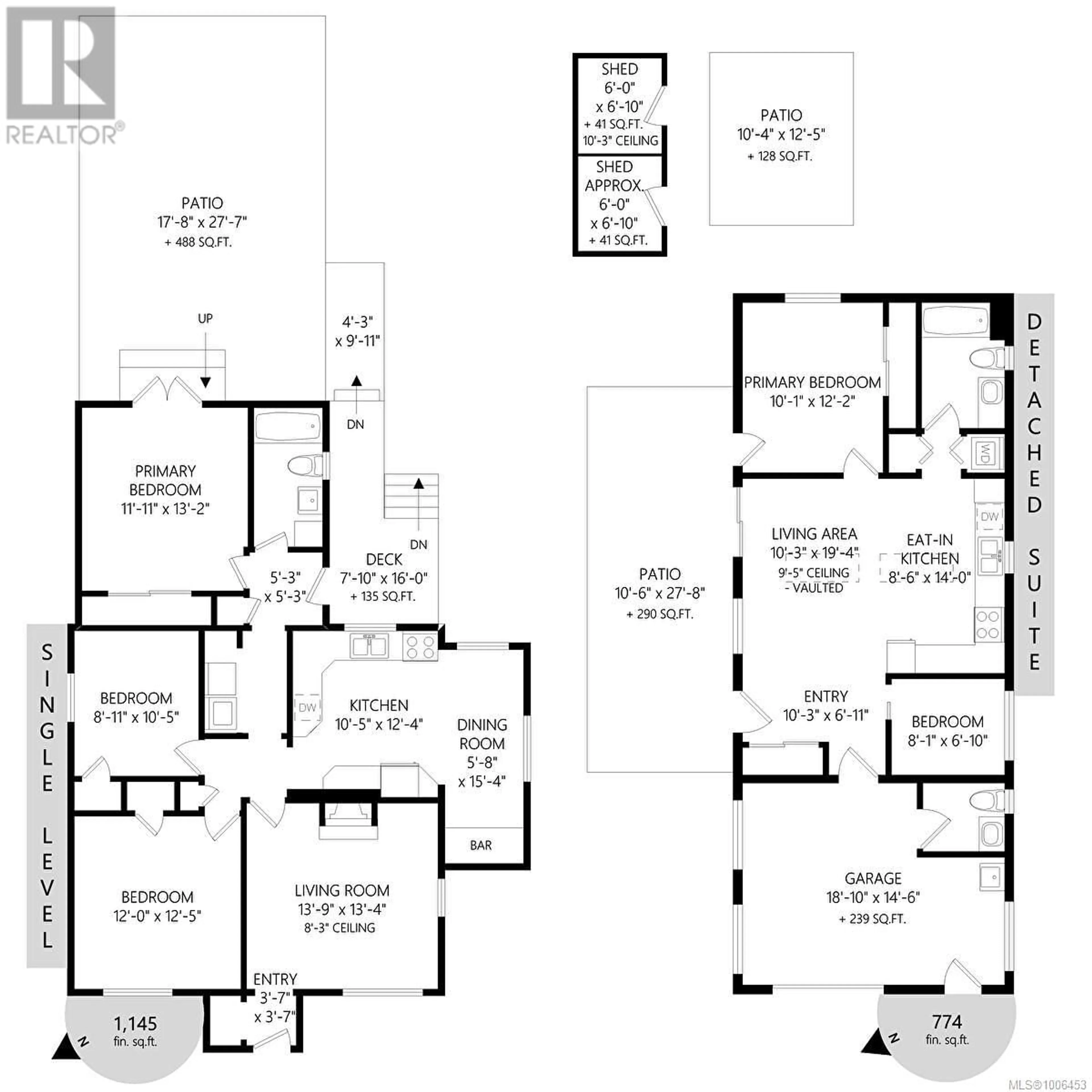 Floor plan for 2833 AUSTIN AVENUE, Saanich British Columbia V9A2K8