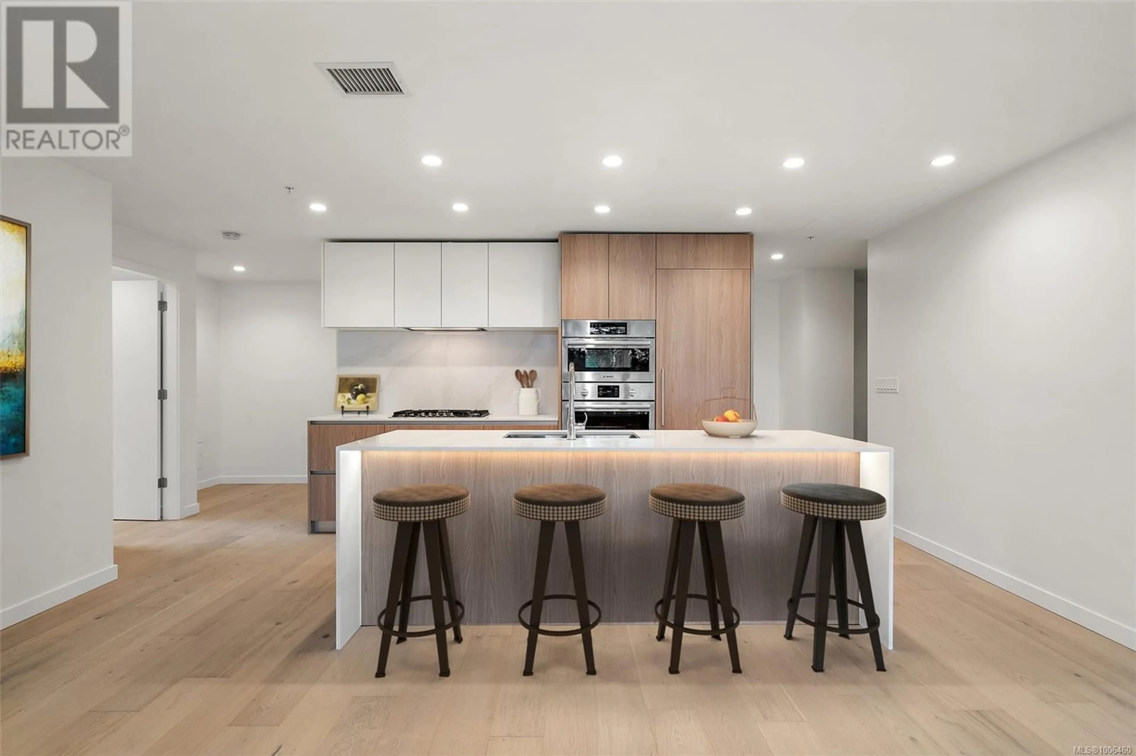 Contemporary kitchen, unknown for 402 - 2000 HANNINGTON ROAD, Langford British Columbia V9B7C1