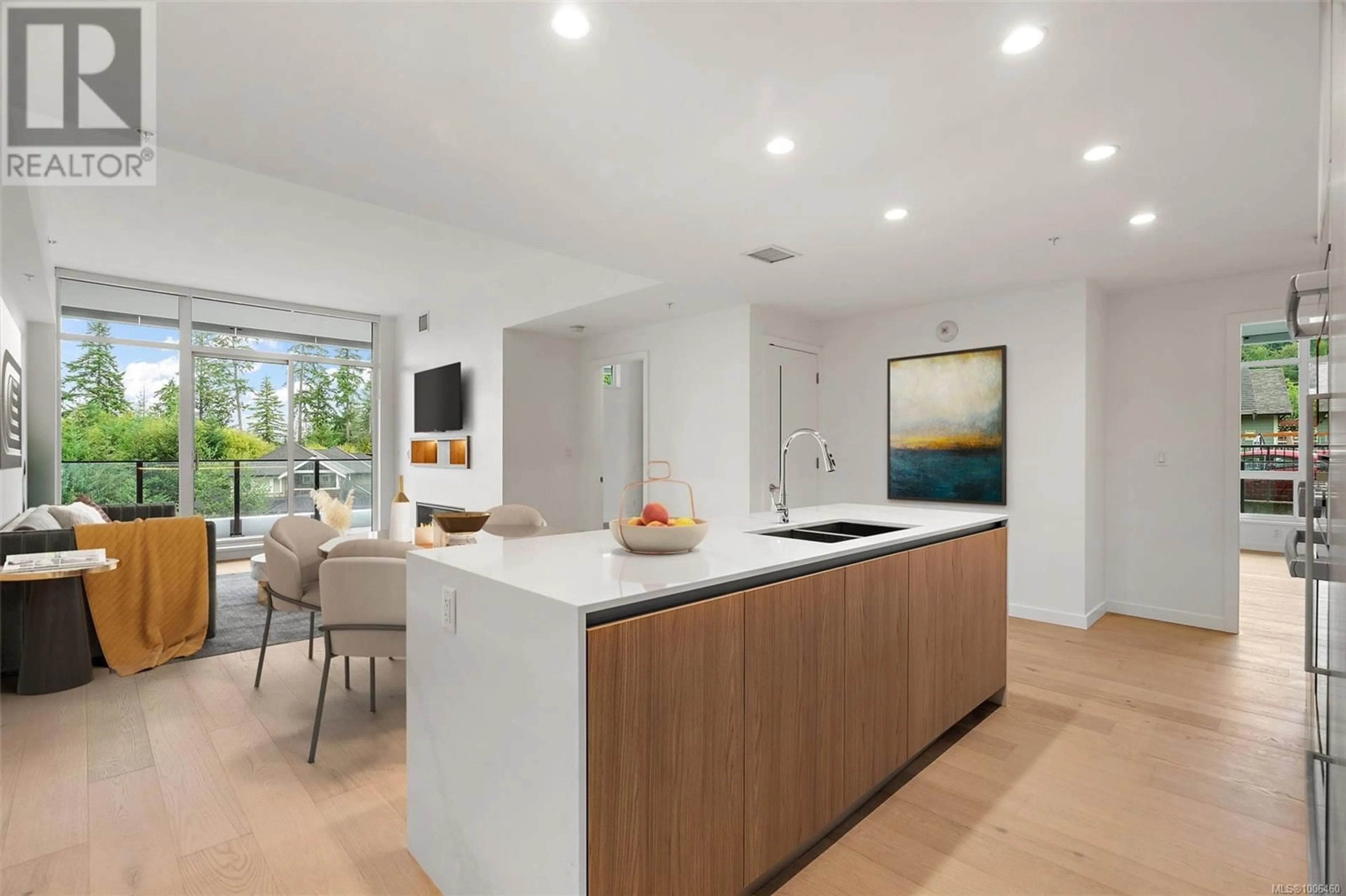 Open concept kitchen, unknown for 402 - 2000 HANNINGTON ROAD, Langford British Columbia V9B7C1