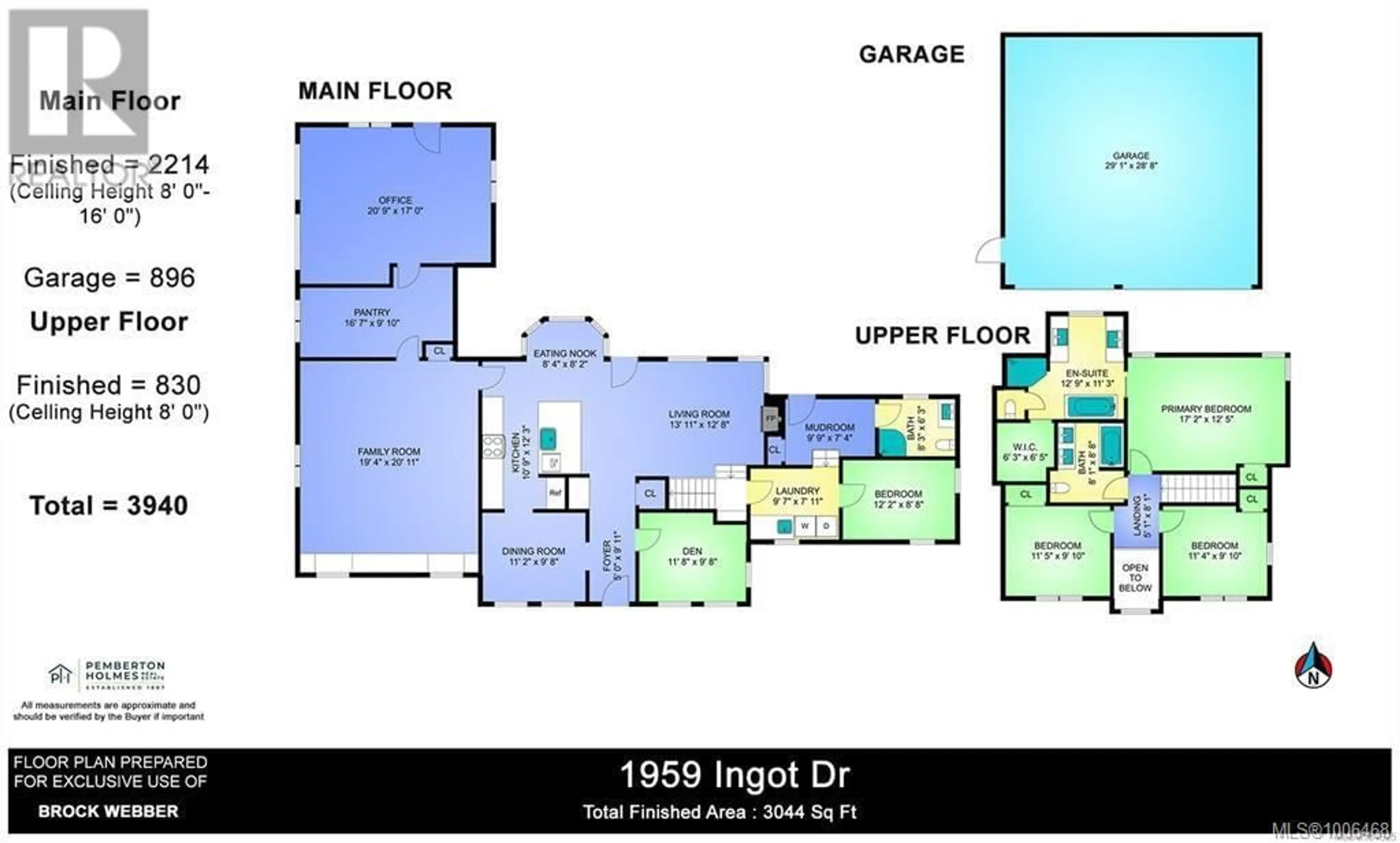 Floor plan for 1959 INGOT DRIVE, Cobble Hill British Columbia V0R1L6