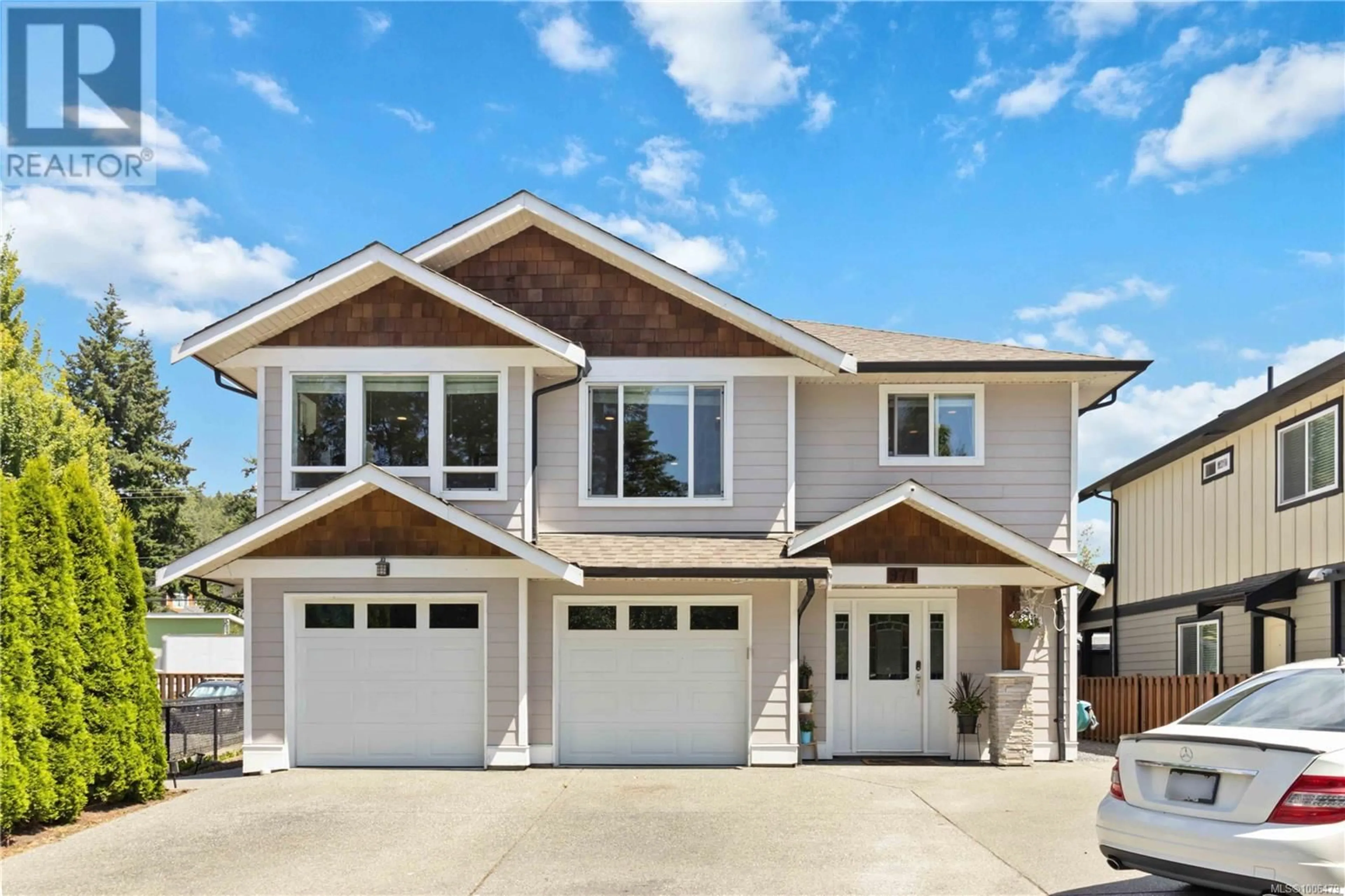 Home with vinyl exterior material, street for 971 RATTANWOOD PLACE, Langford British Columbia V9C0C7