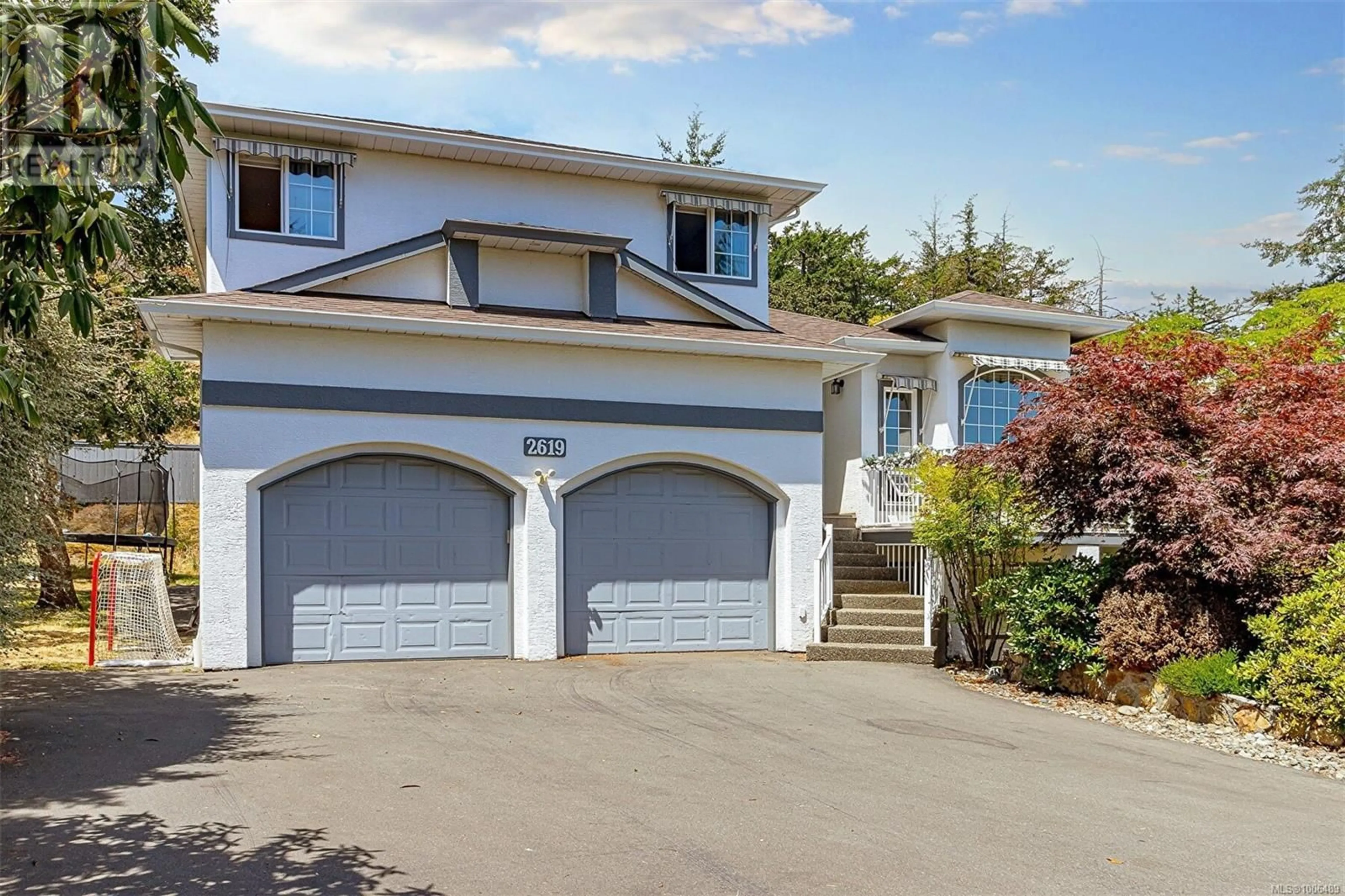 Home with vinyl exterior material, street for 2619 CRYSTALVIEW DRIVE, Langford British Columbia V9B5W5