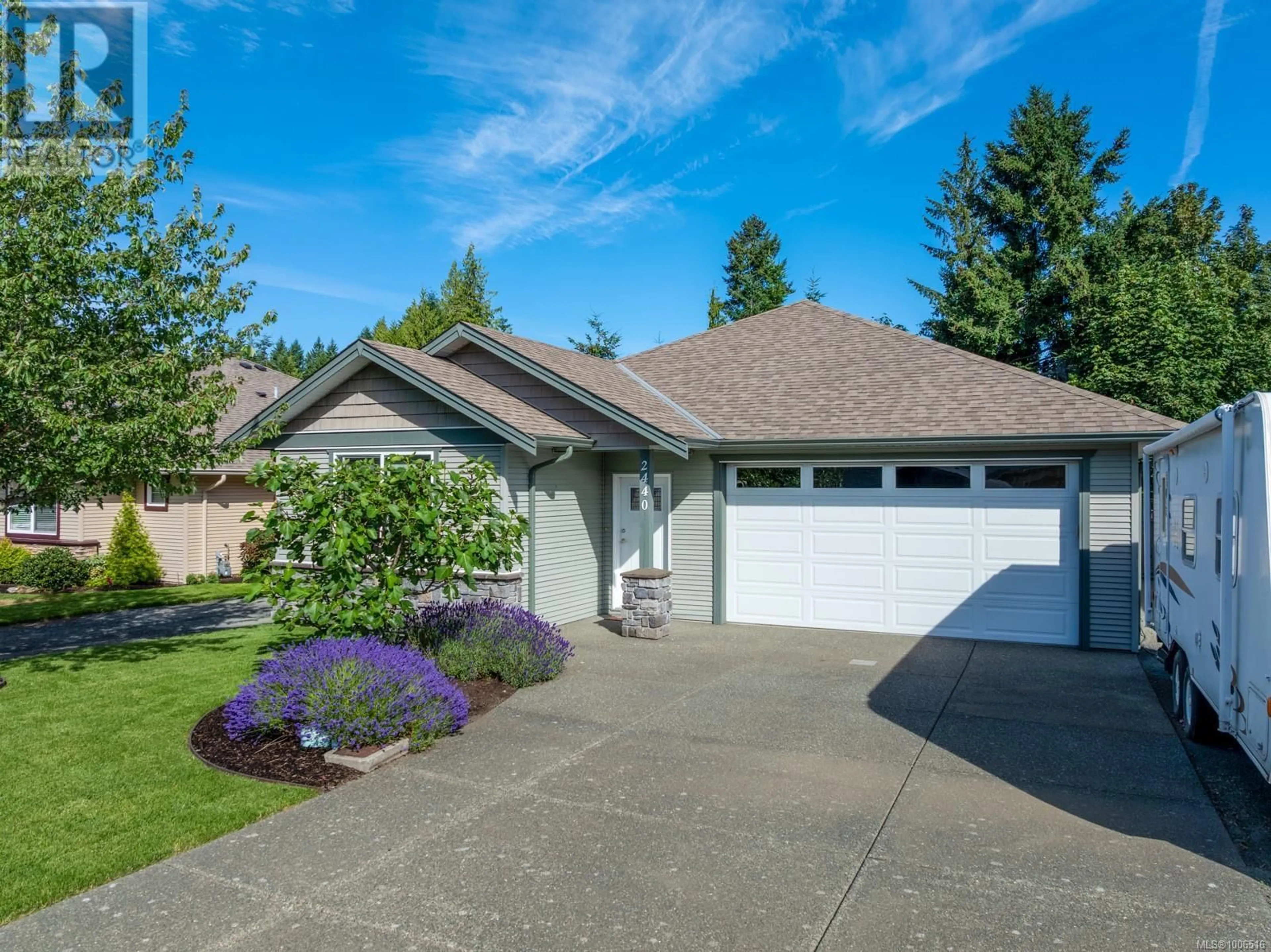 Home with vinyl exterior material, street for 2440 AVRO ARROW DRIVE, Comox British Columbia V9M0A2
