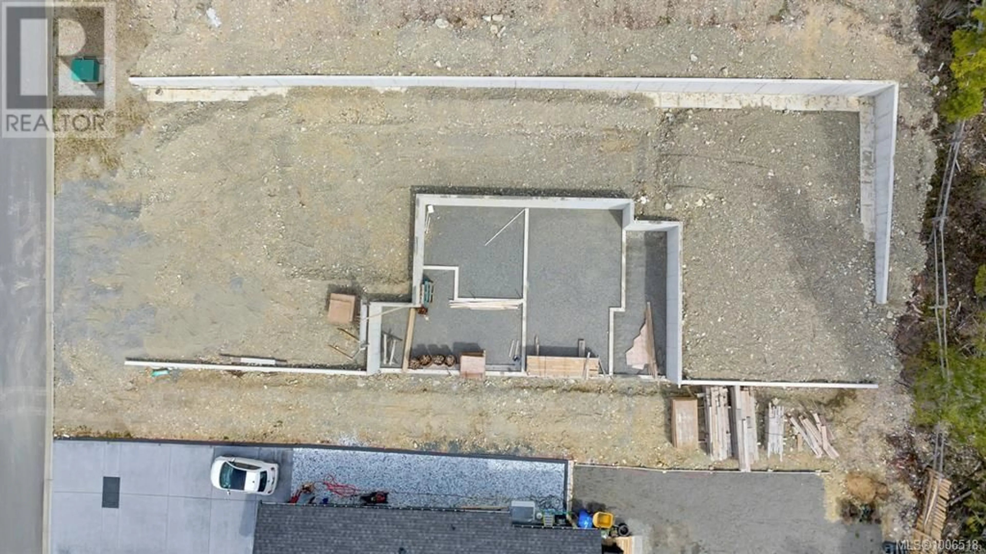 A pic from outside/outdoor area/front of a property/back of a property/a pic from drone, building for 549 MOUNTAIN VIEW DRIVE, Lake Cowichan British Columbia V0R2G0