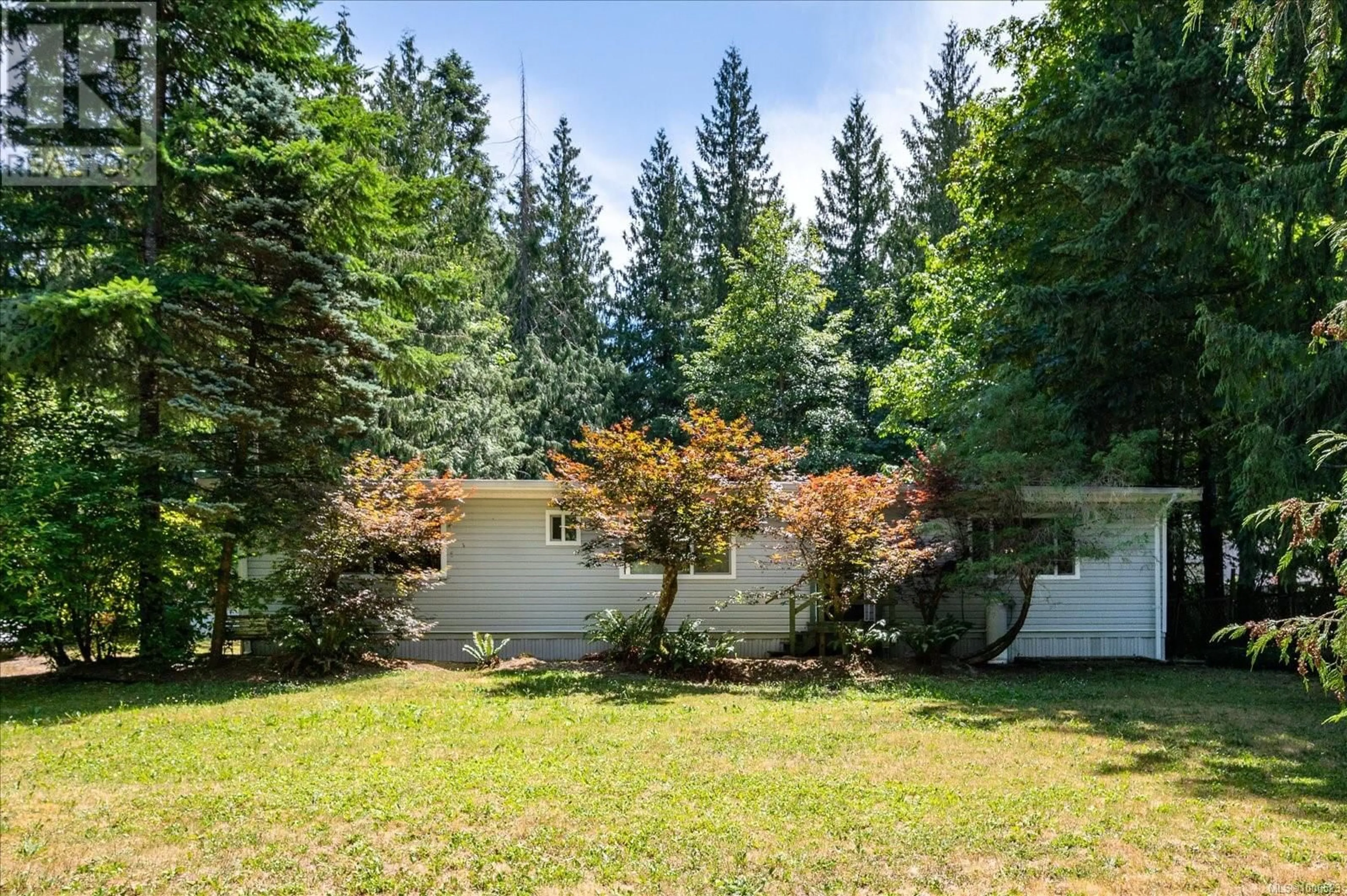 A pic from outside/outdoor area/front of a property/back of a property/a pic from drone, forest/trees view for 4858 HOMESTEAD WAY, Ladysmith British Columbia V9G1H1