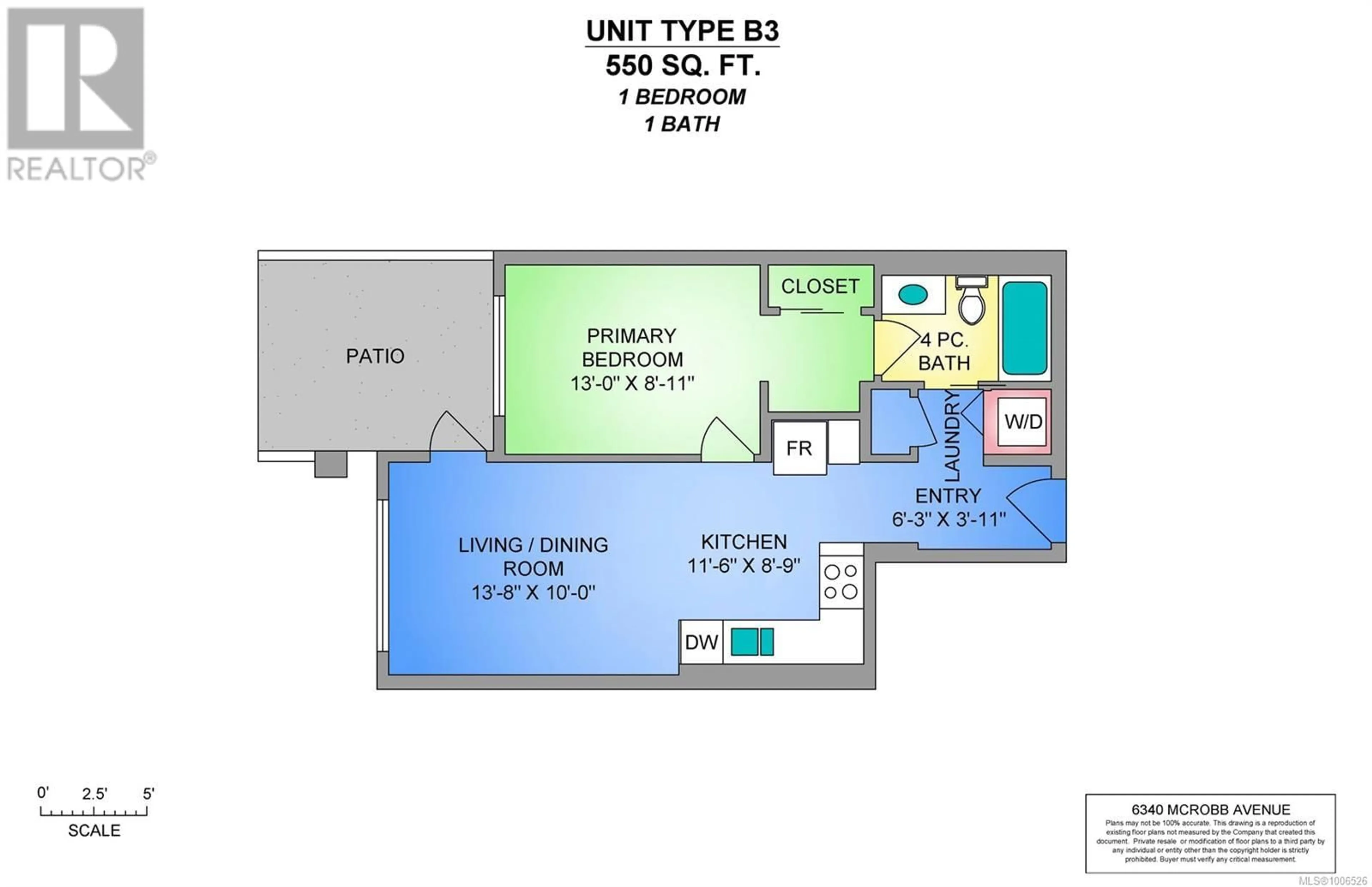 Floor plan for 411 - 6320 SENTINAL DRIVE, Nanaimo British Columbia V9V1W4