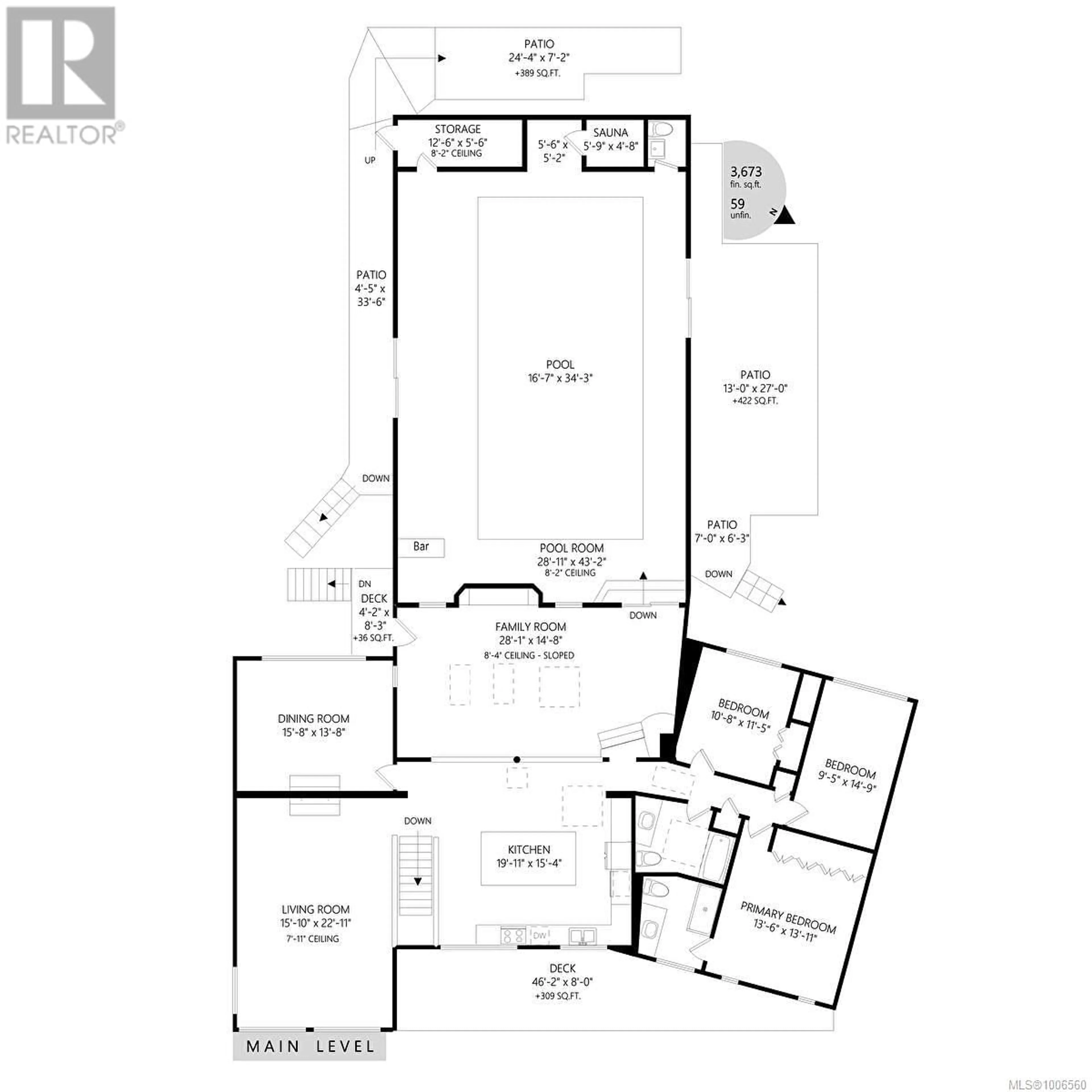 Floor plan for 2513 COSGROVE CRESCENT, Nanaimo British Columbia V9S3P4