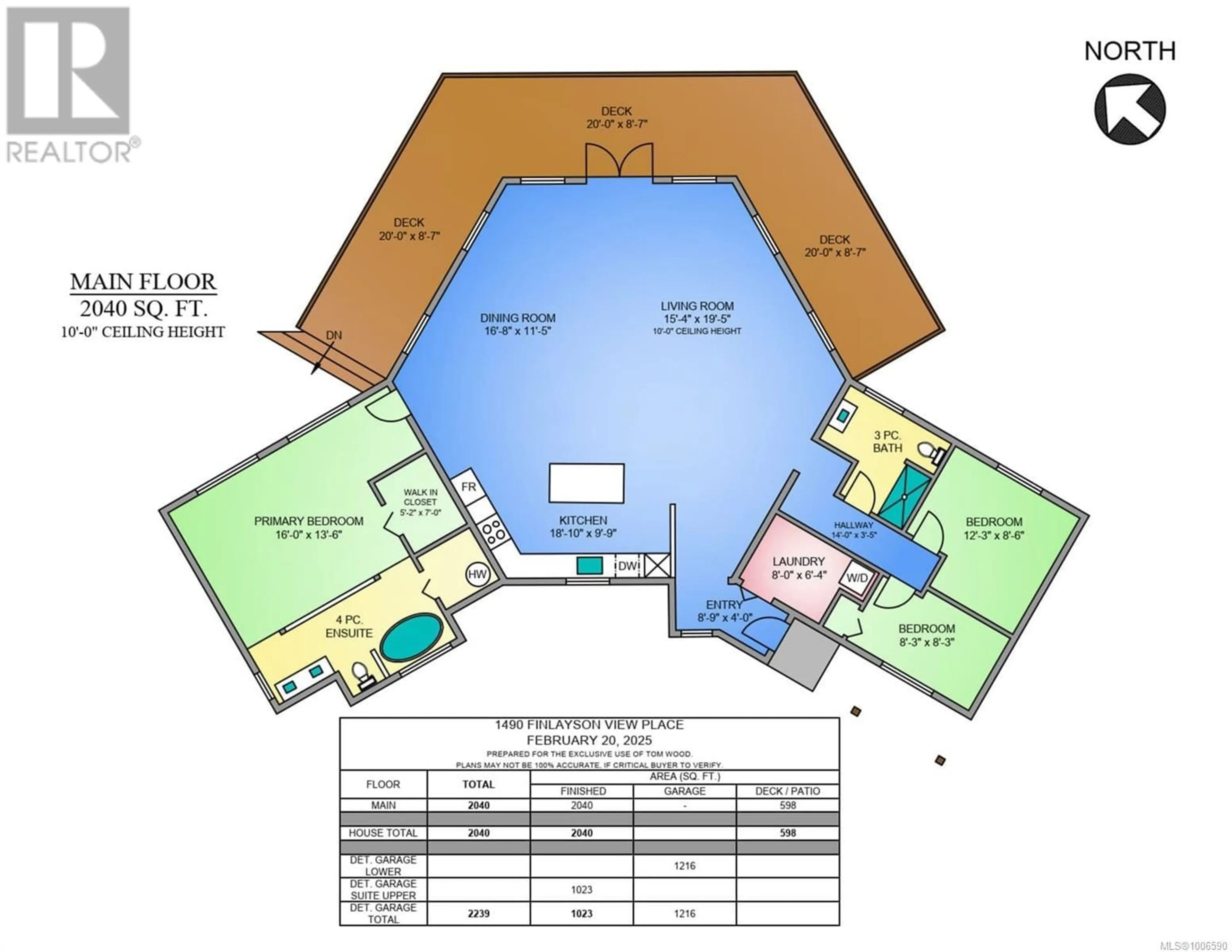 Floor plan for 1490 FINLAYSON VIEW PLACE, Shawnigan Lake British Columbia V0R2W3