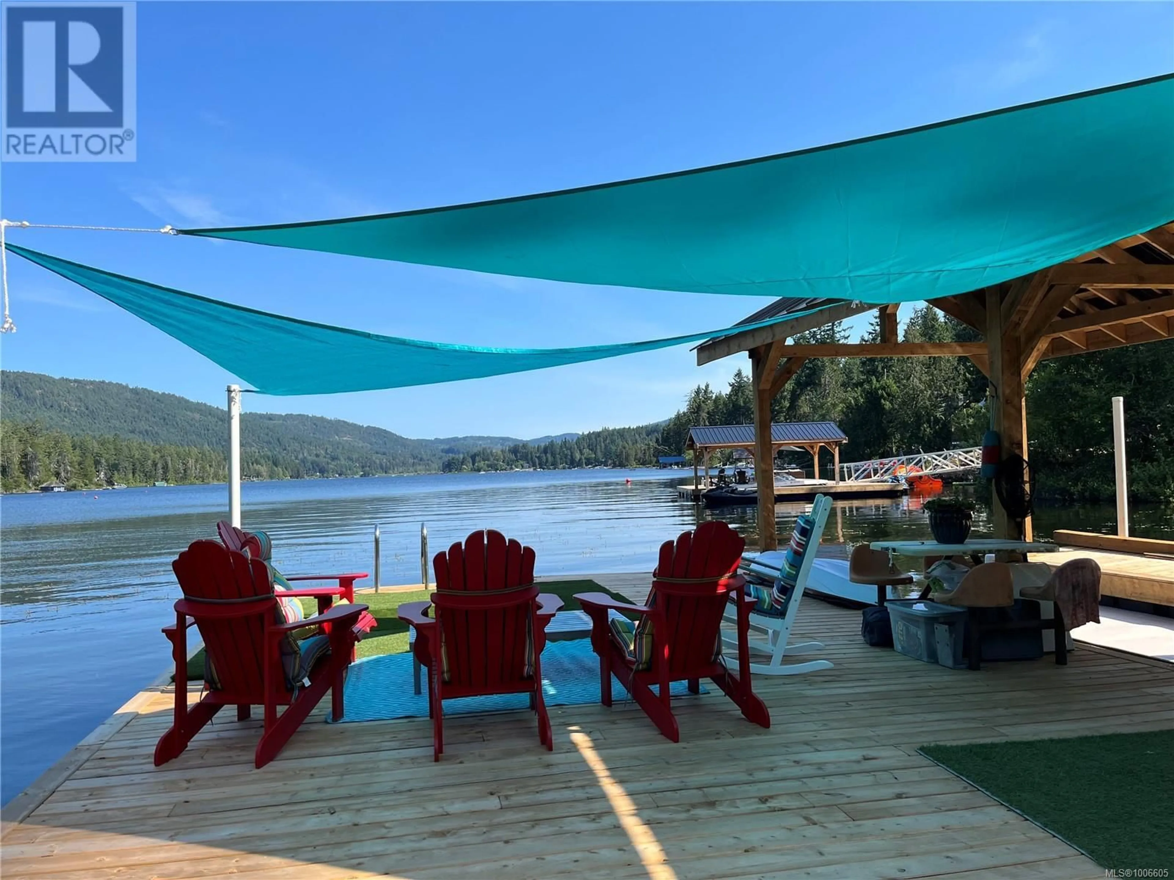 Patio, water/lake/river/ocean view for 2101 BUTLER AVENUE, Shawnigan Lake British Columbia V0R2W3