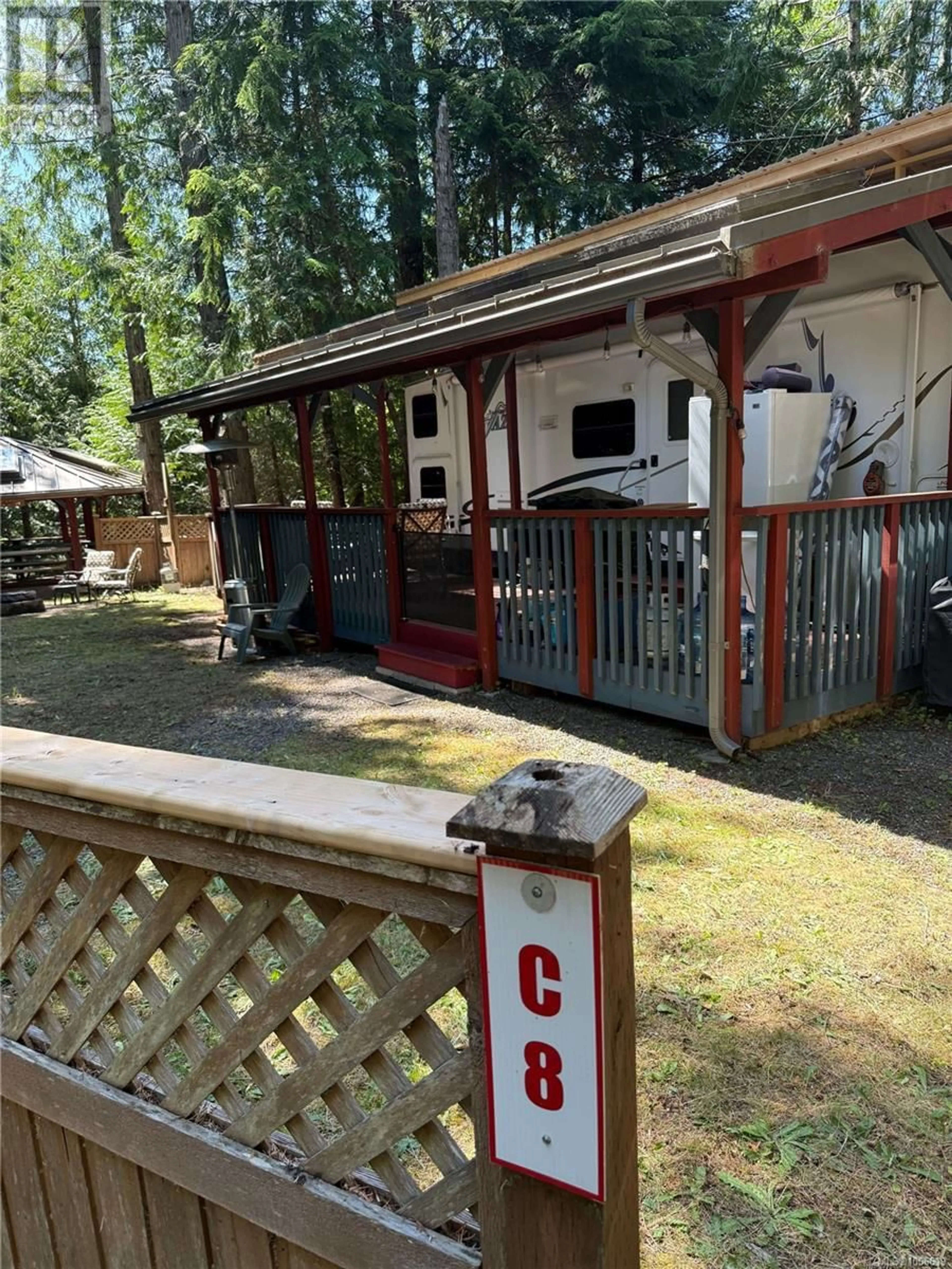 A pic from outside/outdoor area/front of a property/back of a property/a pic from drone, street for C8 - 2650 TURNBULL ROAD, Qualicum Beach British Columbia V9K2R2