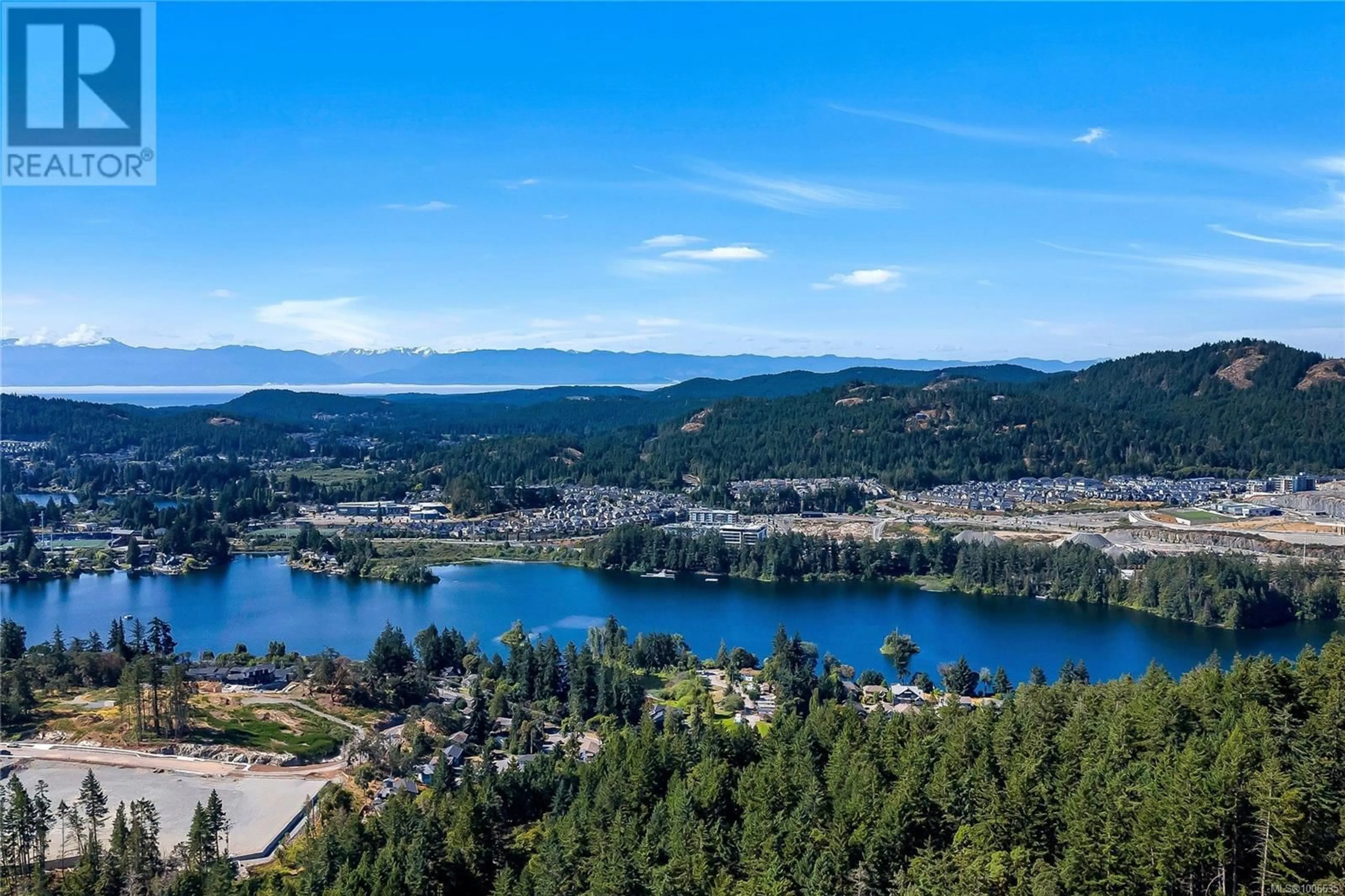 A pic from outside/outdoor area/front of a property/back of a property/a pic from drone, water/lake/river/ocean view for 2645 MICA PLACE, Langford British Columbia V9B5N1