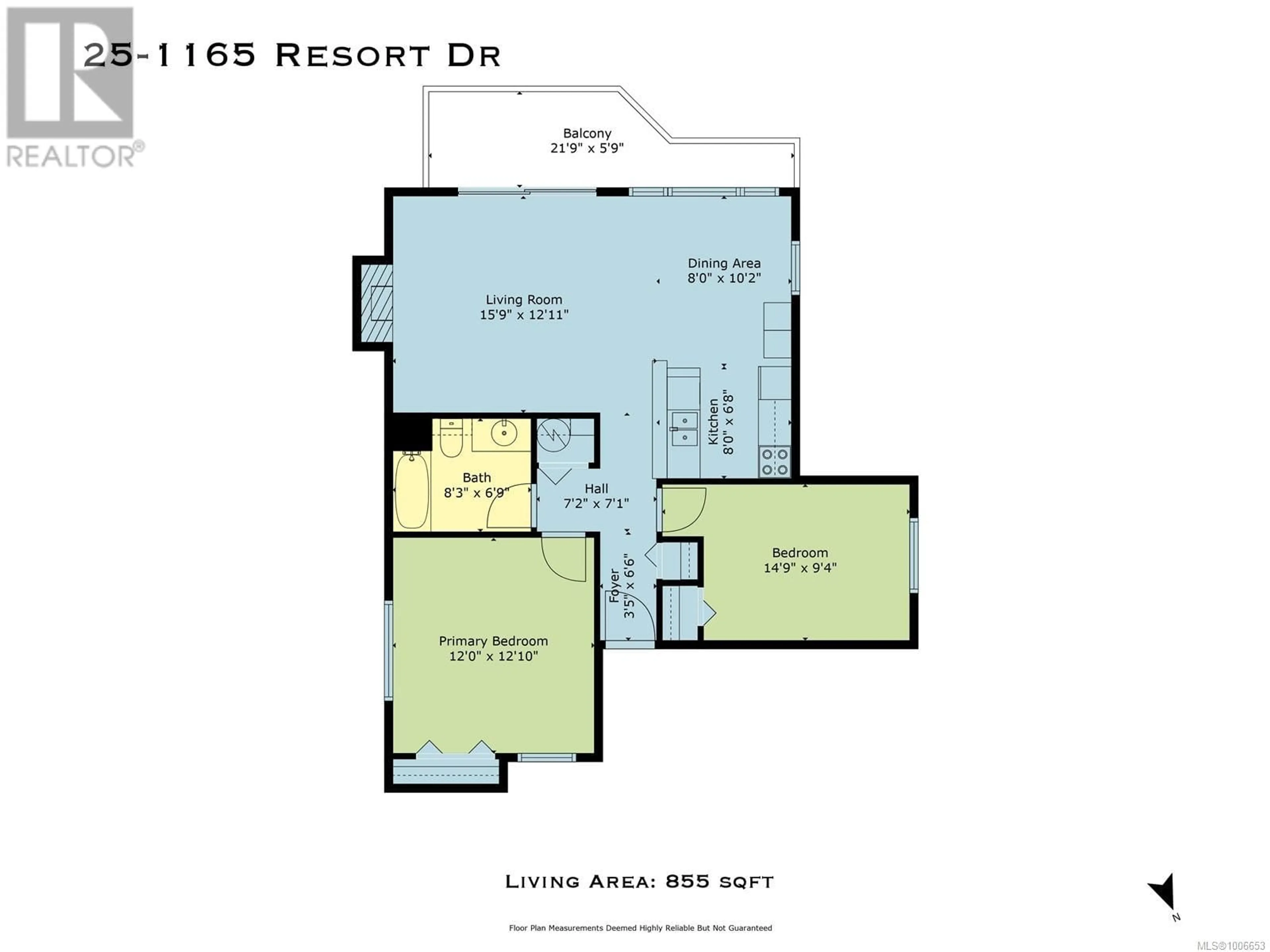 Floor plan for 25 - 1165 RESORT DRIVE, Parksville British Columbia V9P2E2