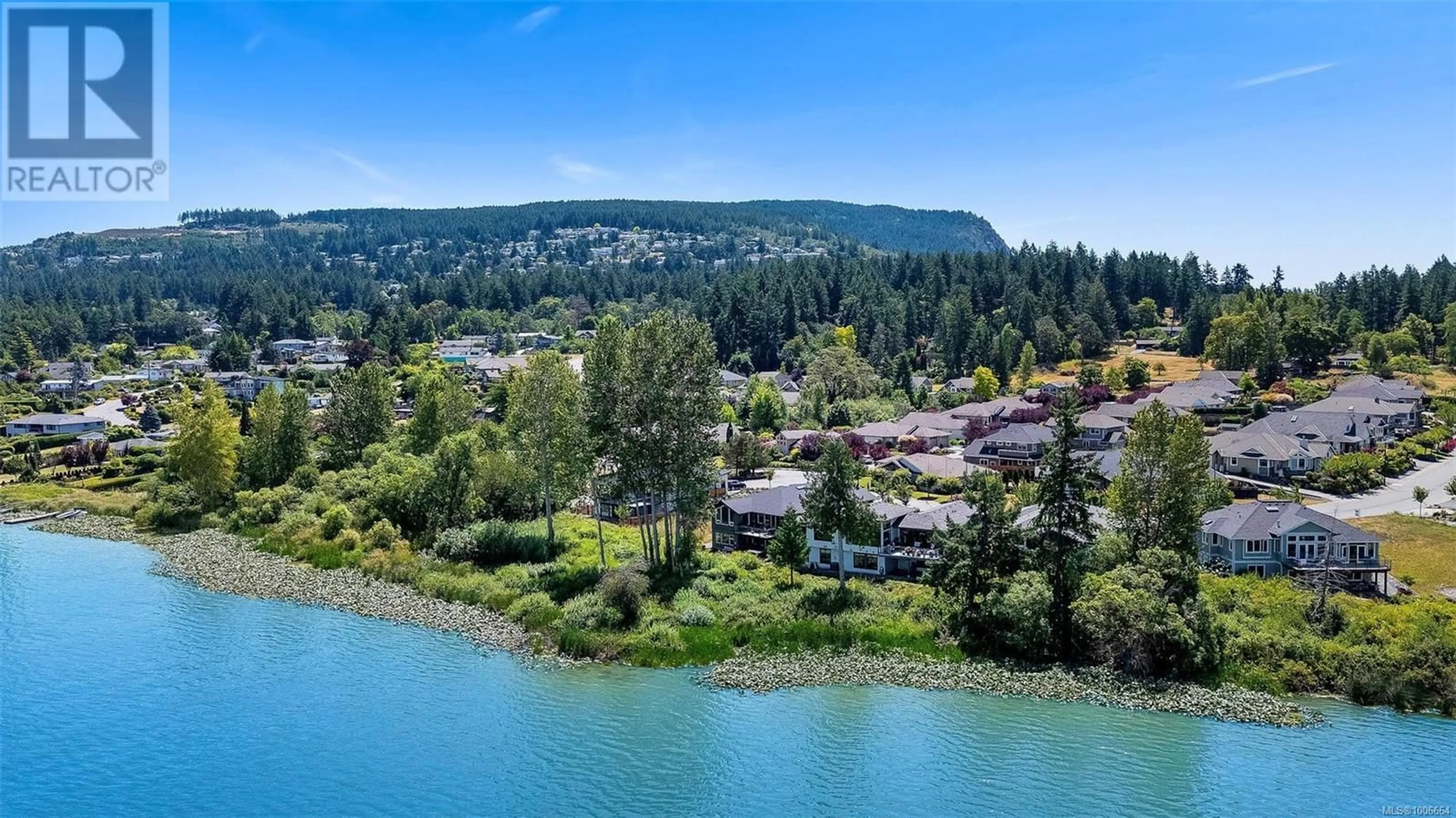A pic from outside/outdoor area/front of a property/back of a property/a pic from drone, water/lake/river/ocean view for 1811 WESTLOCK ROAD, Duncan British Columbia V9L5N7